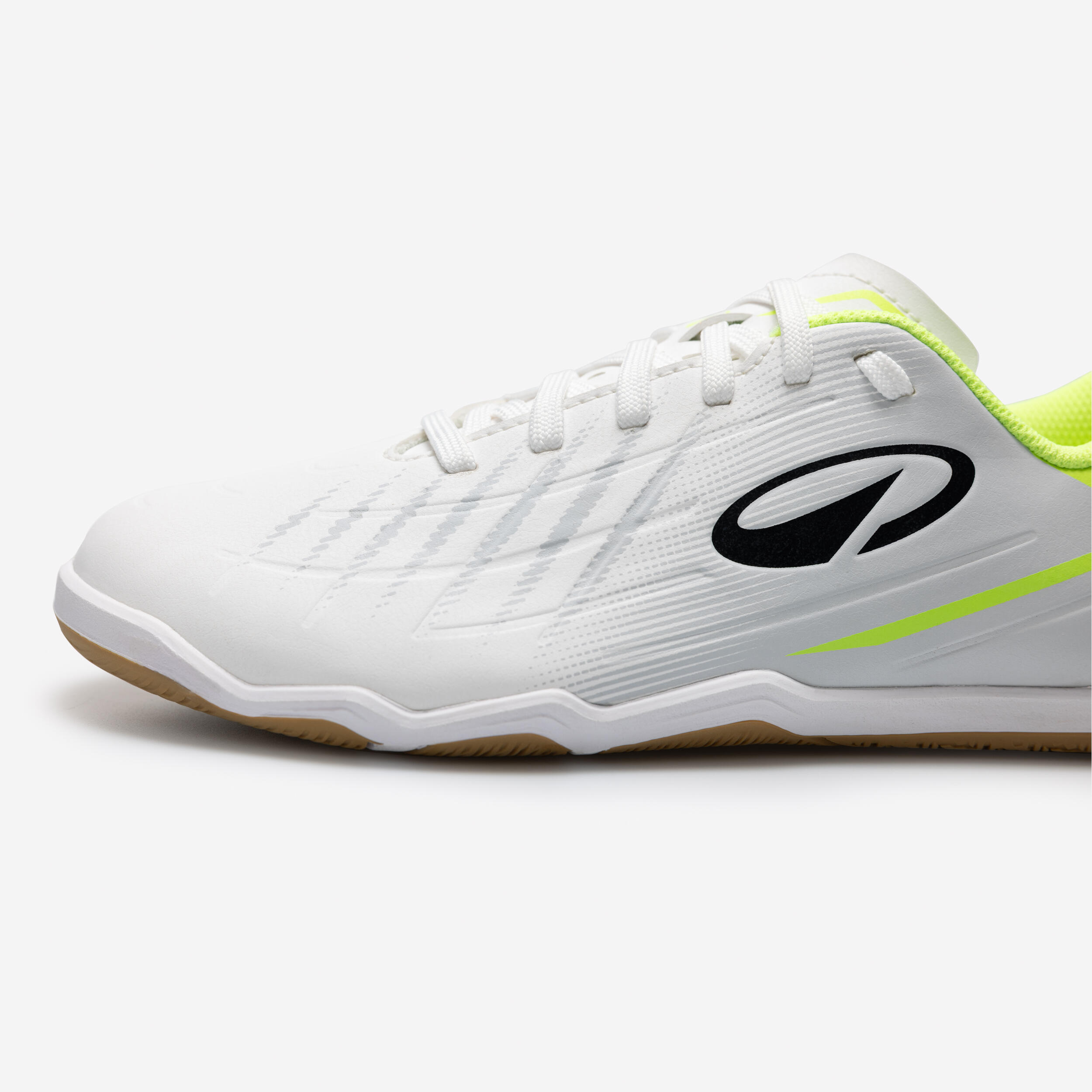 Scarpe futsal adulto SALA CLUB grigio-giallo 6/10