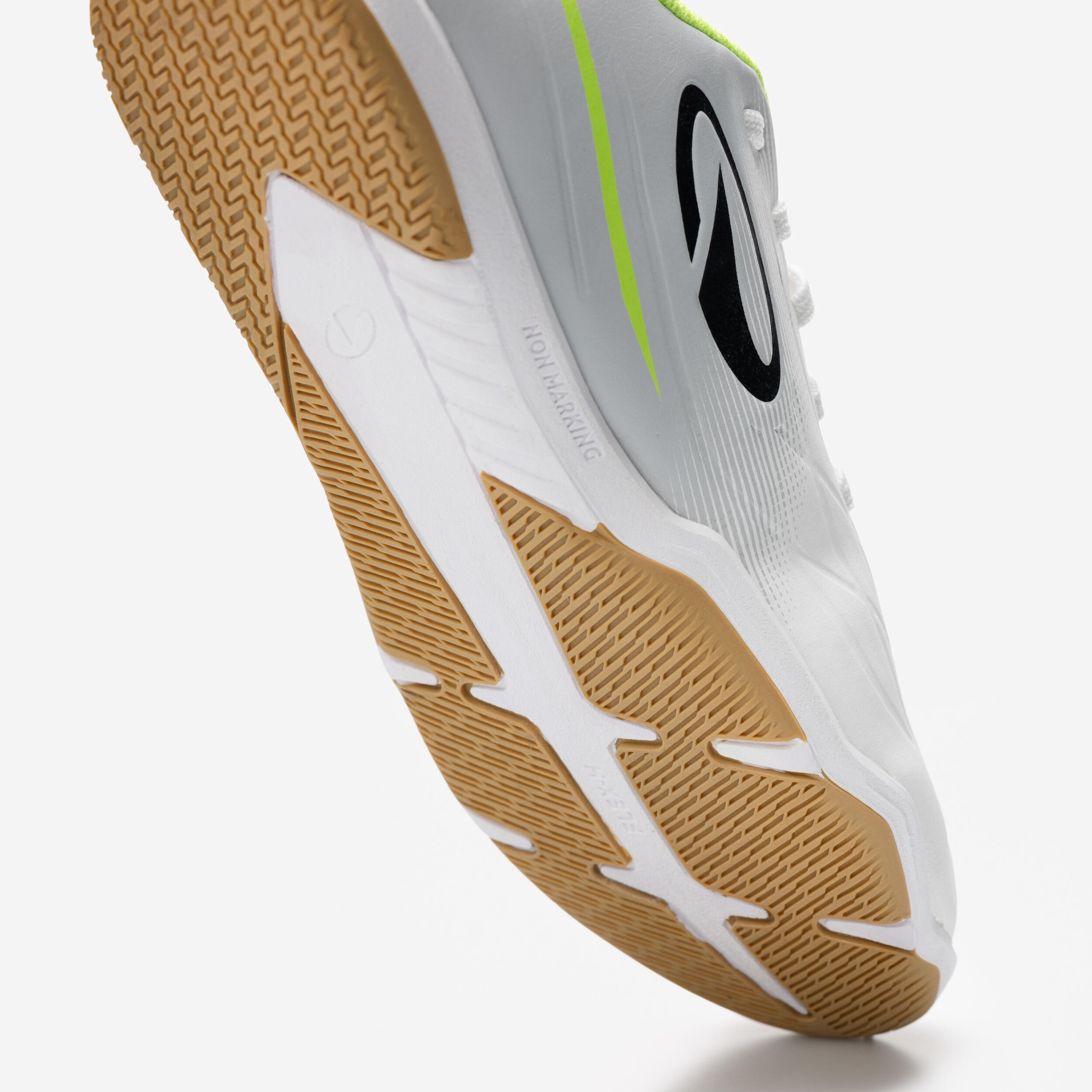Scarpe futsal adulto SALA CLUB grigio-giallo 3/10