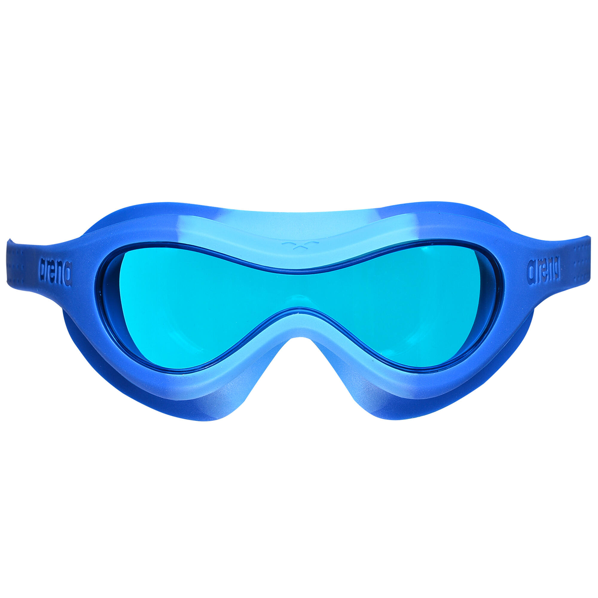 Arena Spider Kids Swimming Mask - Light blue/Blue