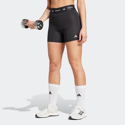 Bikershort voor fitness dames zwart
