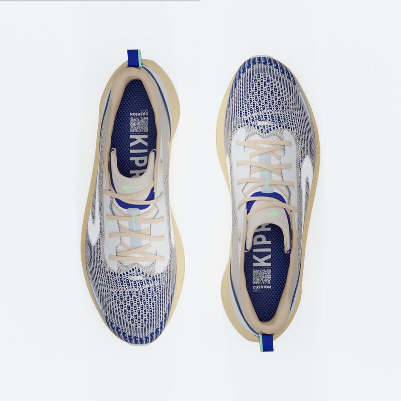 Chaussures de Running Femme, Kiprun
Cushion 500 Beige Bleu