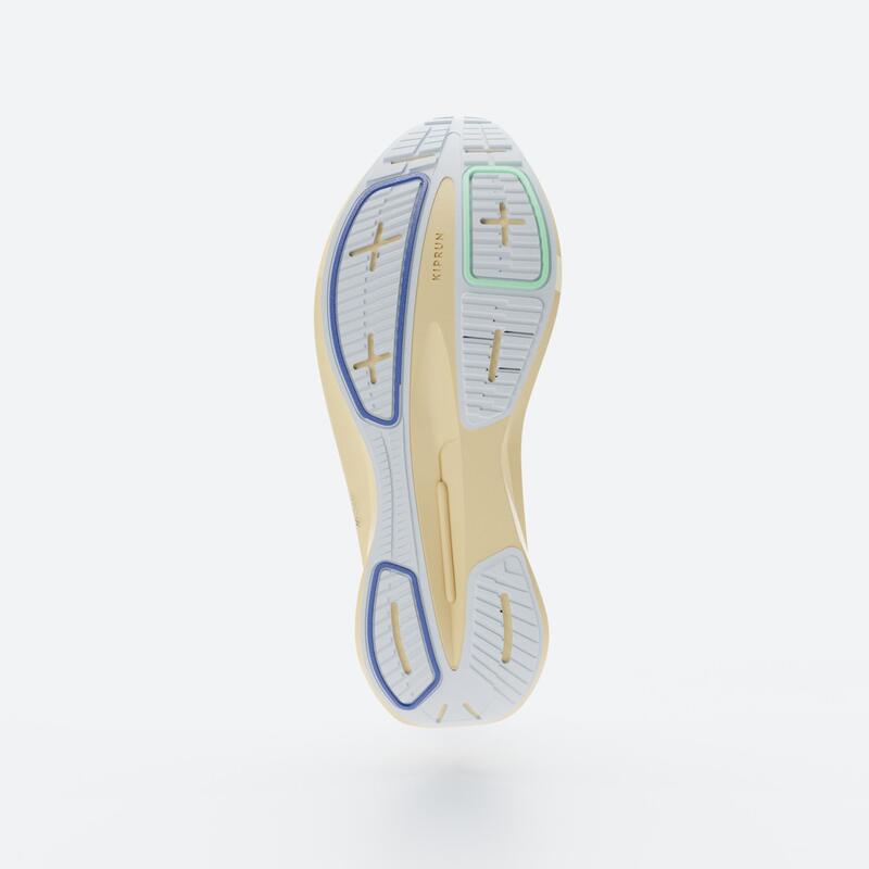 Chaussures de Running Femme, Kiprun
Cushion 500 Beige Bleu