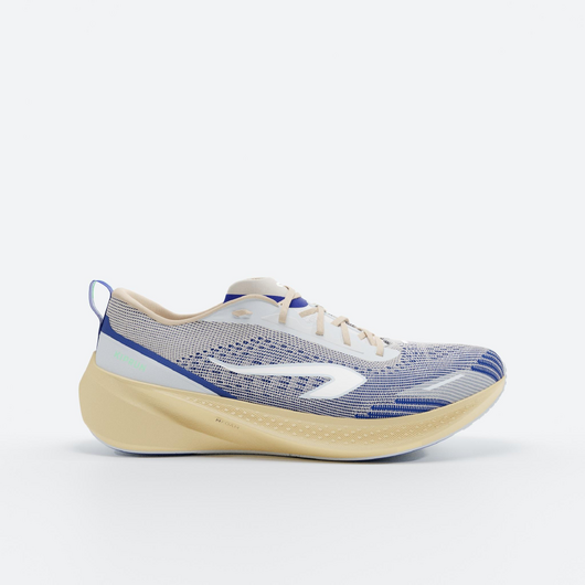 Chaussures de Running Femme, KiprunCushion 500 Beige Bleu