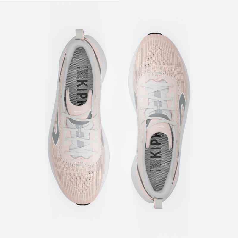 Chaussures de Running Femme, Kiprun
Cushion 500 Beige Rose