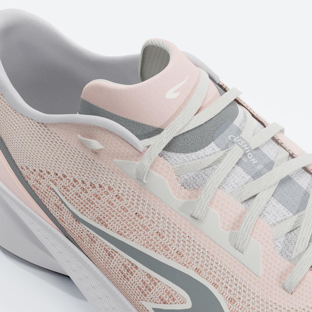 Chaussures de Running Femme, Kiprun
Cushion 500 Beige Rose