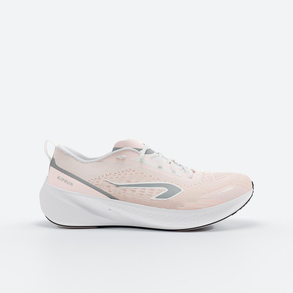 Women's running shoes, Kiprun
Cushion 500 - Beige/Pink