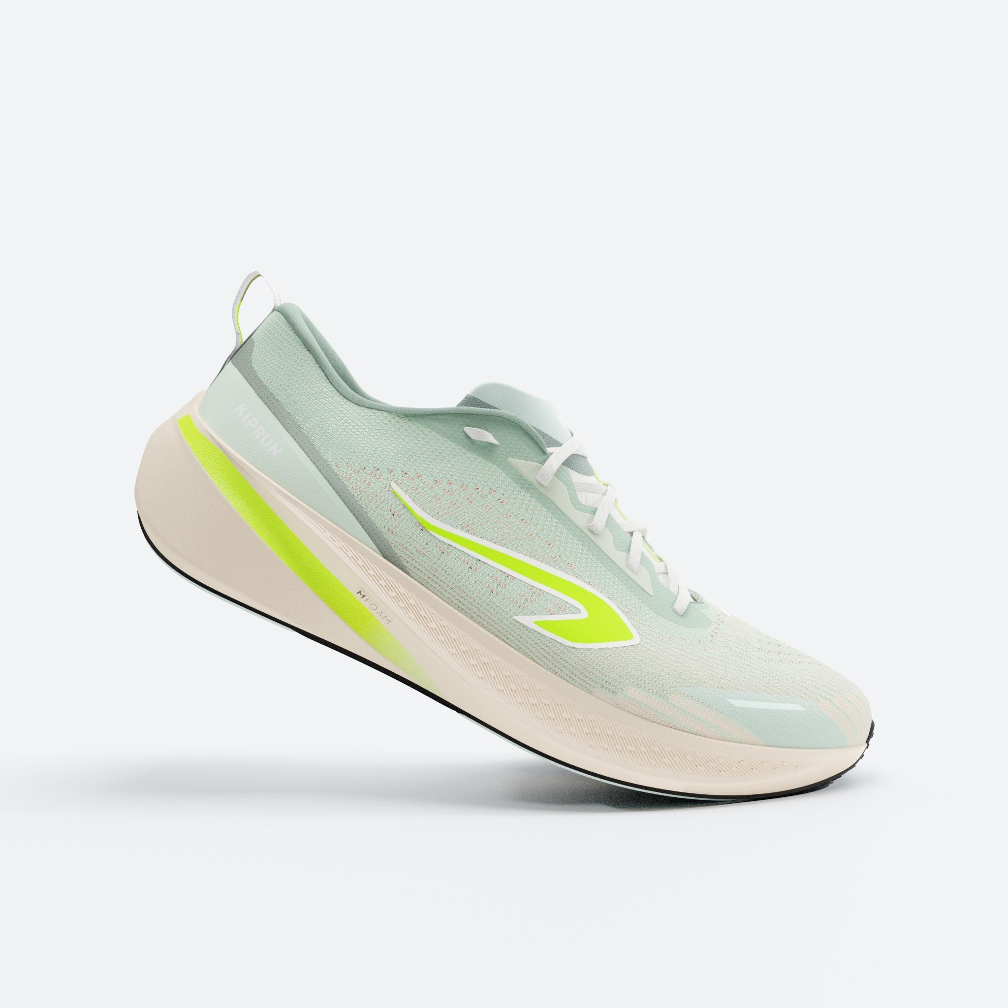 KIPRUN Scarpe running donna CUSHION 500 verdi