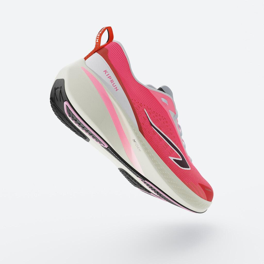 Patike za trčanje Kiprun Cushion 500 ženske - crne