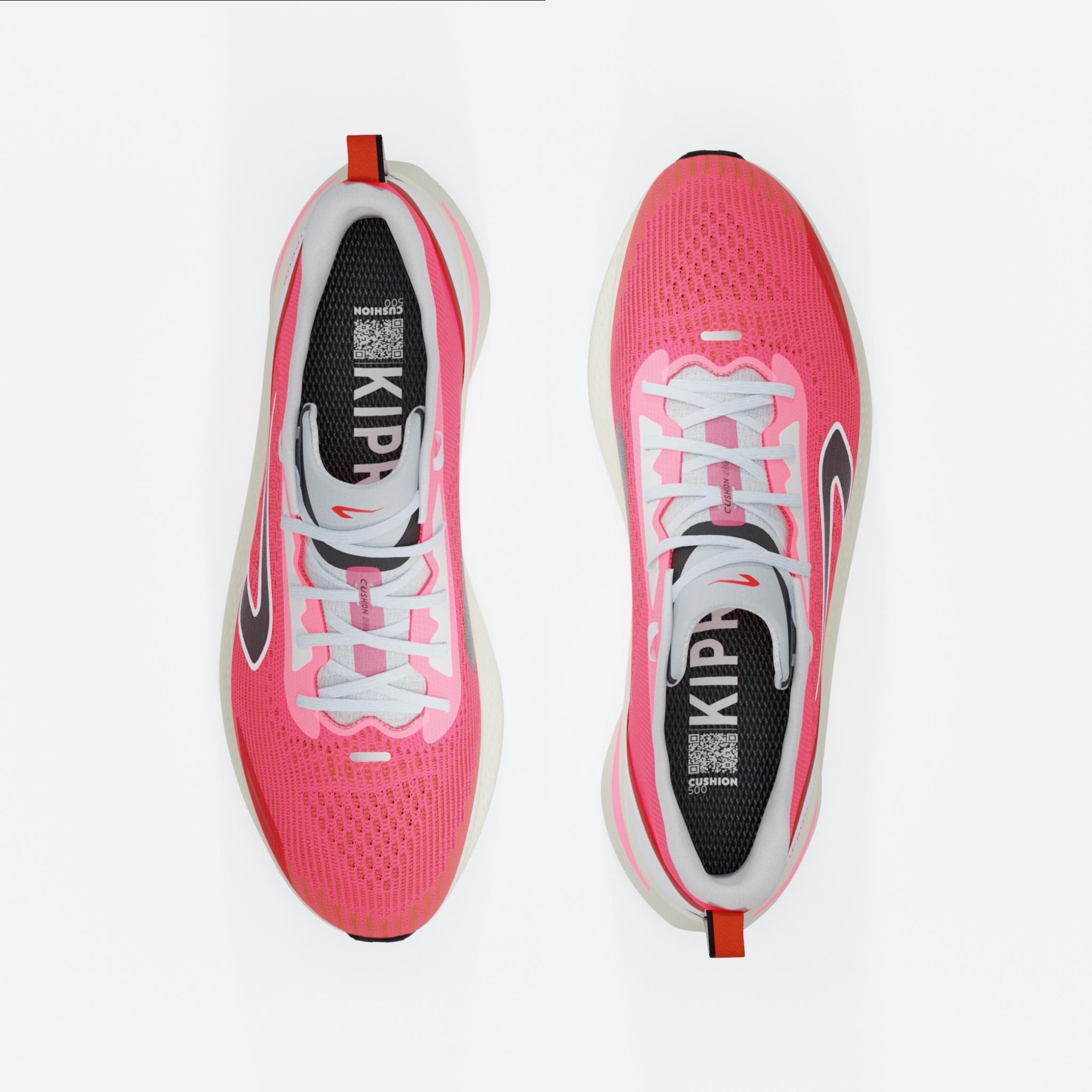 Kiprun Cushion 500 Women's Running Shoes - Pink 7/7