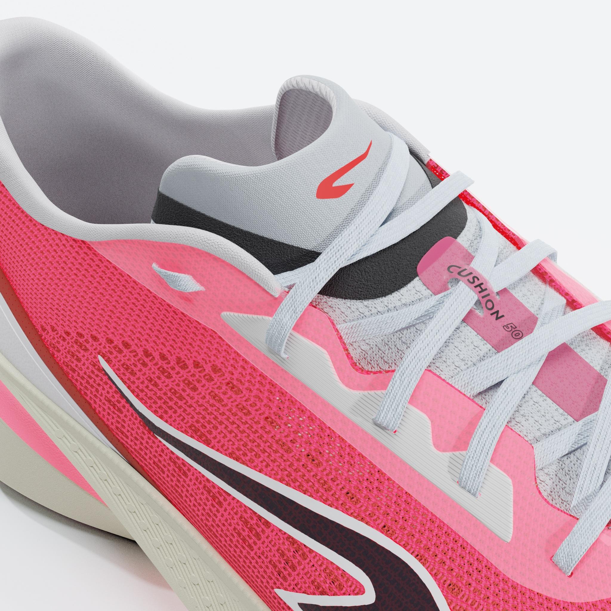 Kiprun Cushion 500 Women's Running Shoes - Pink 6/7