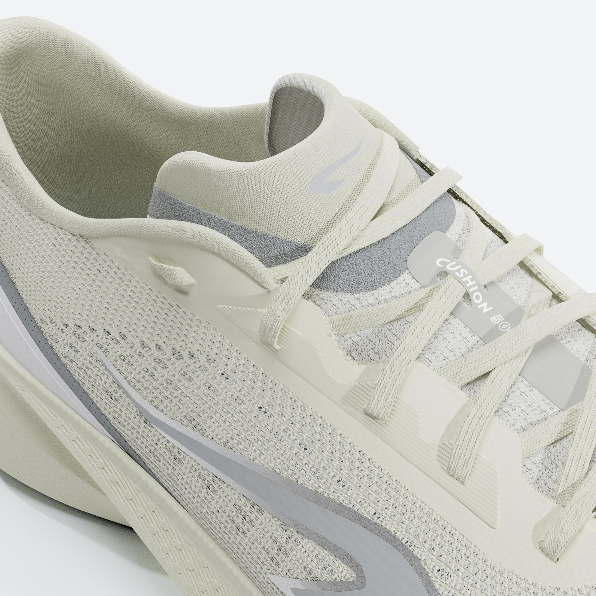 Hardloopschoenen voor dames Cushion 500 wit 6/9