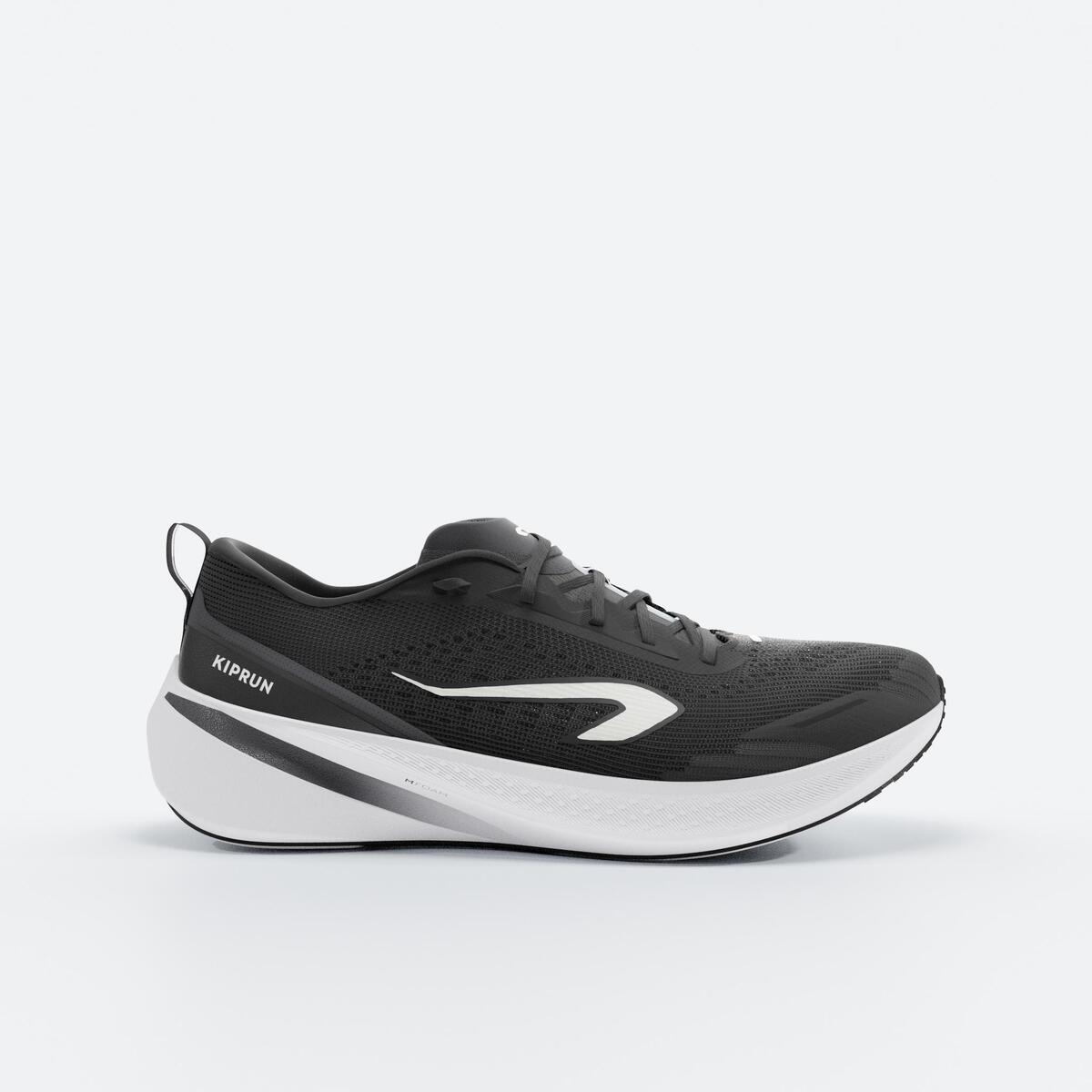 Chaussures de Running Homme - Kiprun Cushion 500 Blanc Noir