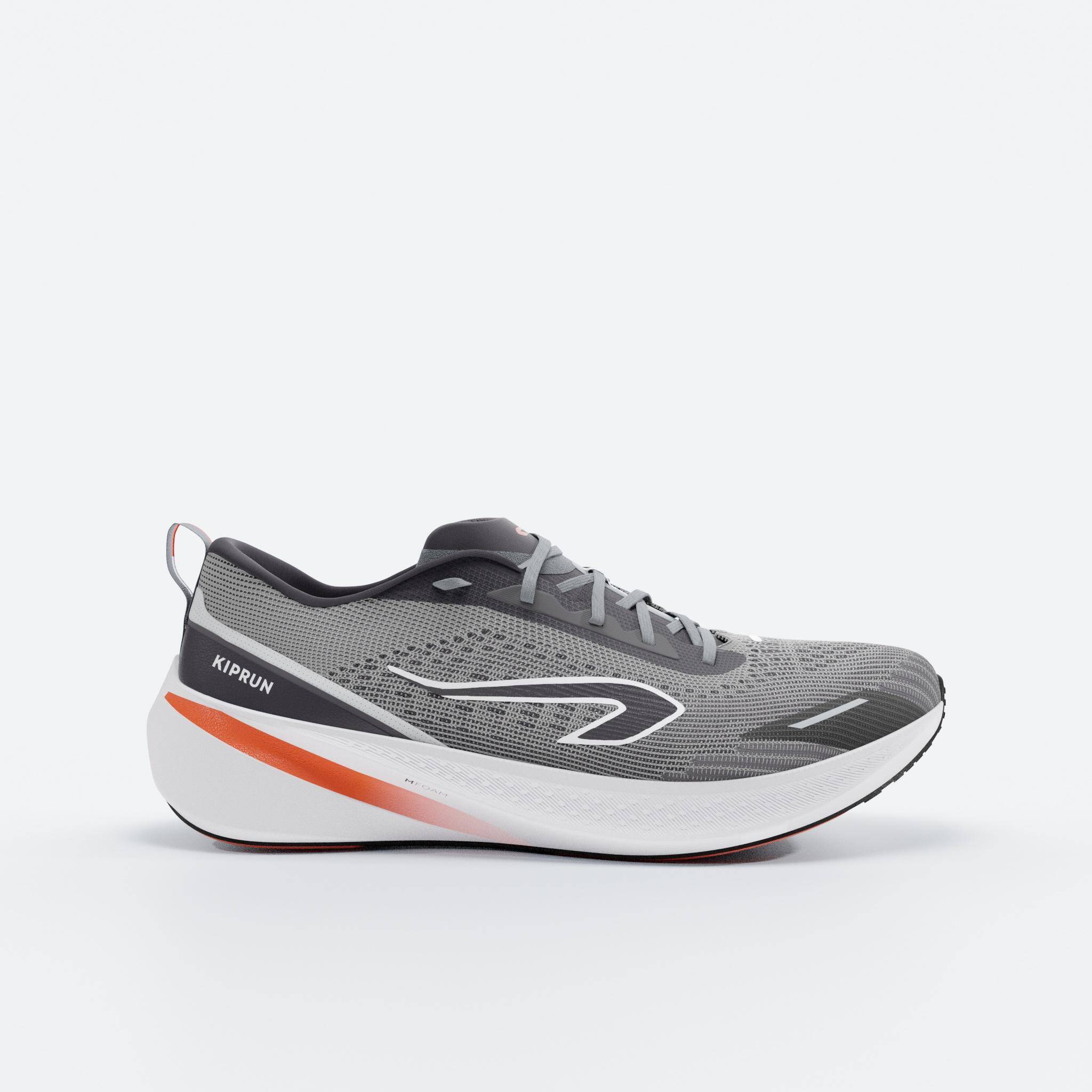 Men's Running Shoes, Kiprun Kipcore Grey -  1