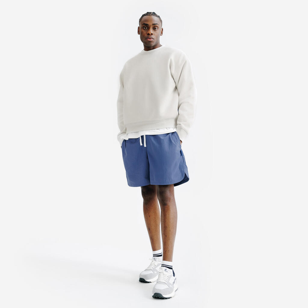 Men's canvas shorts, Elementals, Black