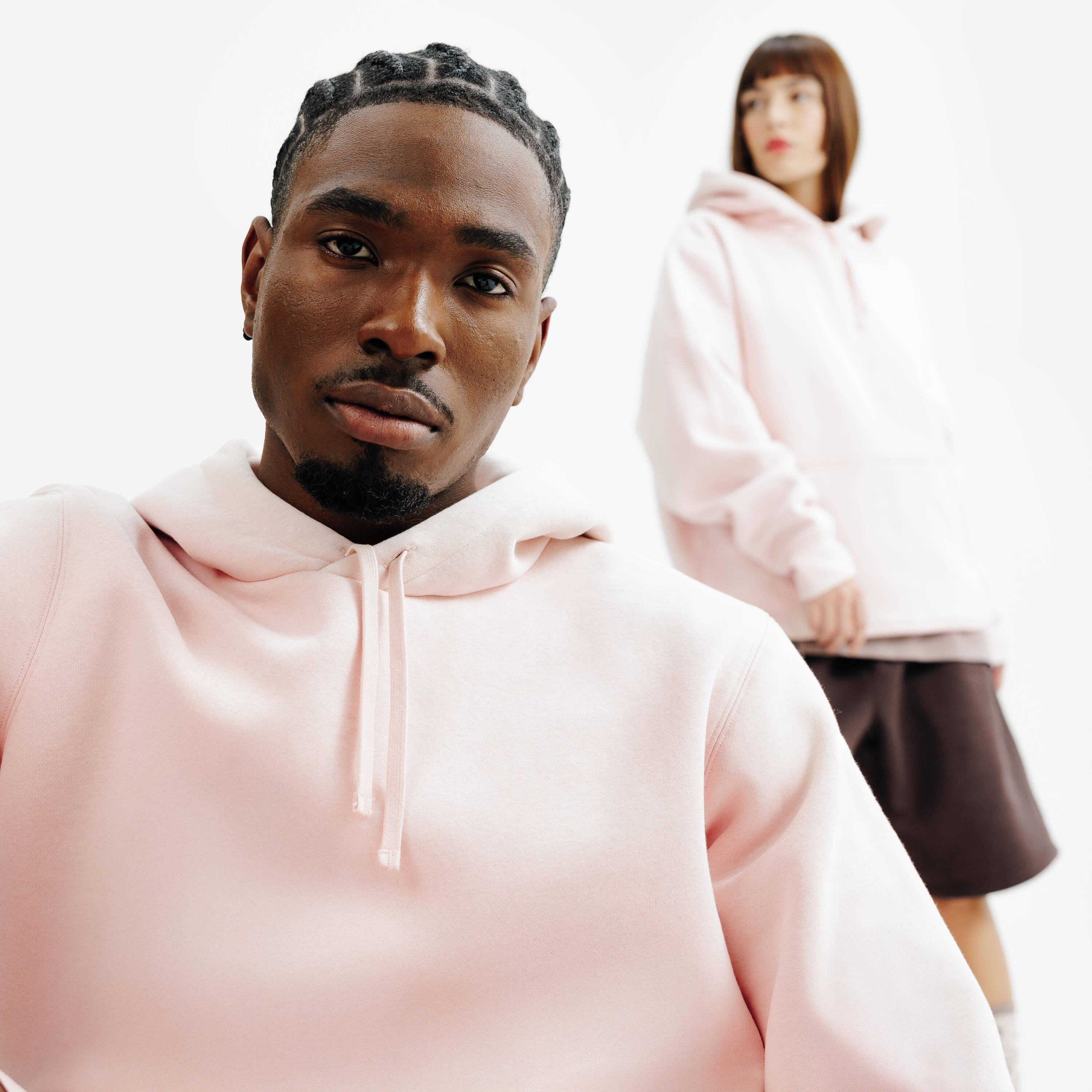 Unisex Hooded Sweatshirt - Elementals, Pink -  4