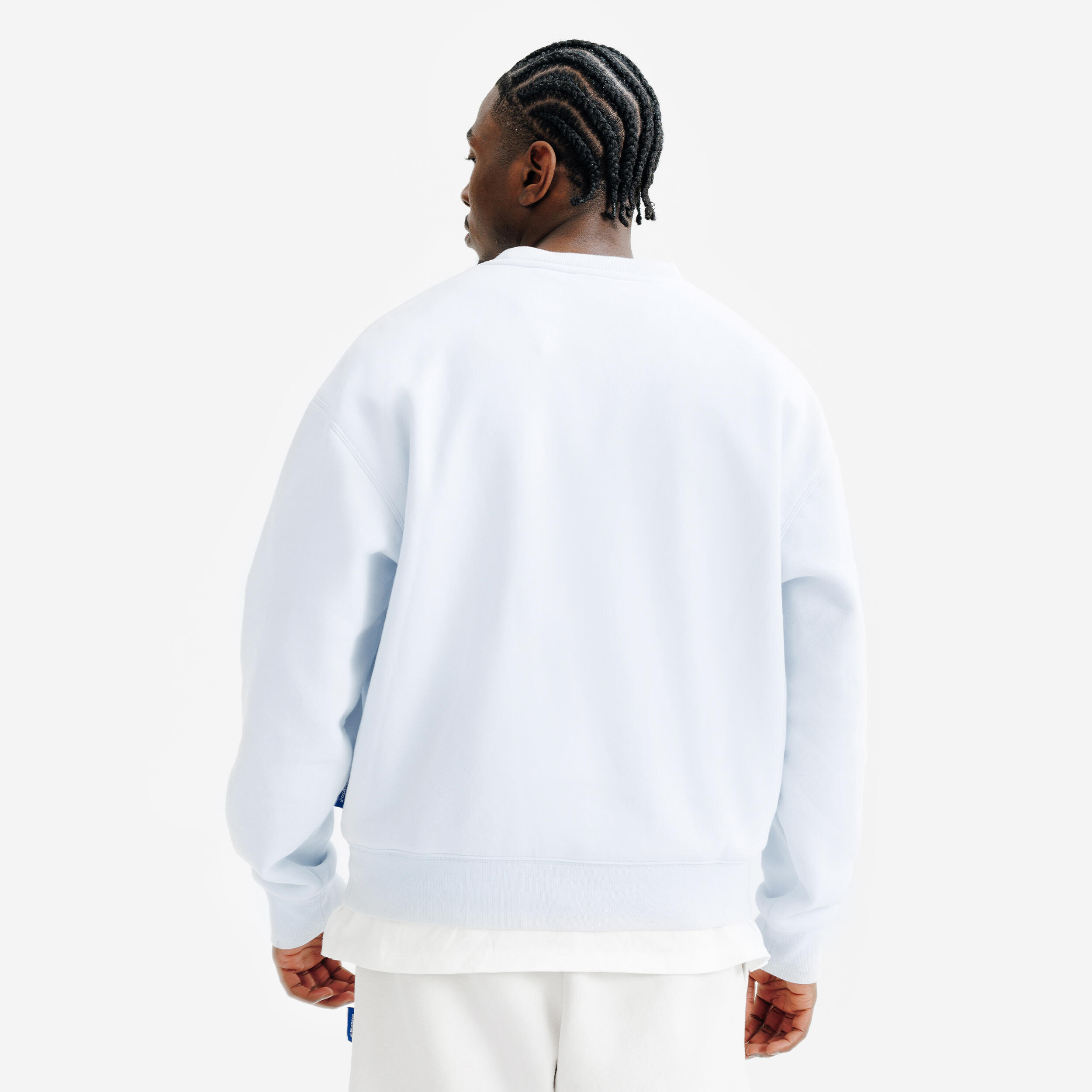 Felpa uomo ELEMENTALS girocollo pesante blu 4/5