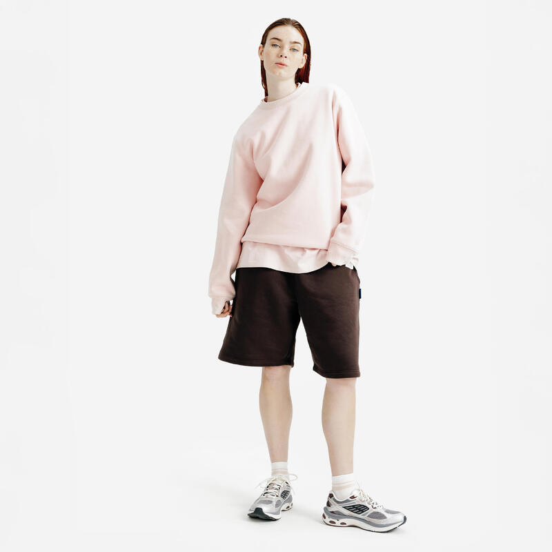 Pantalon scurt sport Elementals unisex maro