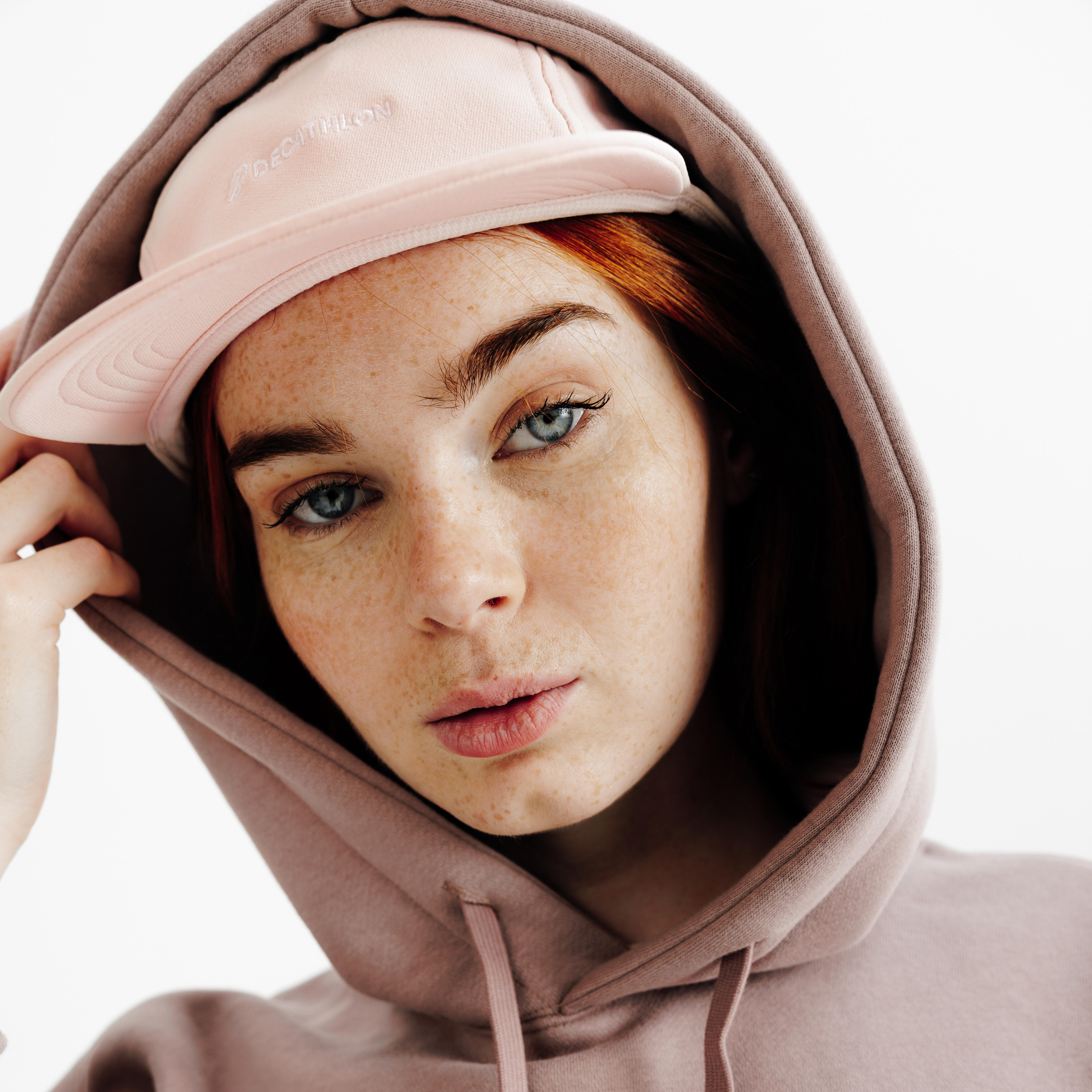 5-panel pet met platte klep roze DECATHLON | Decathlon