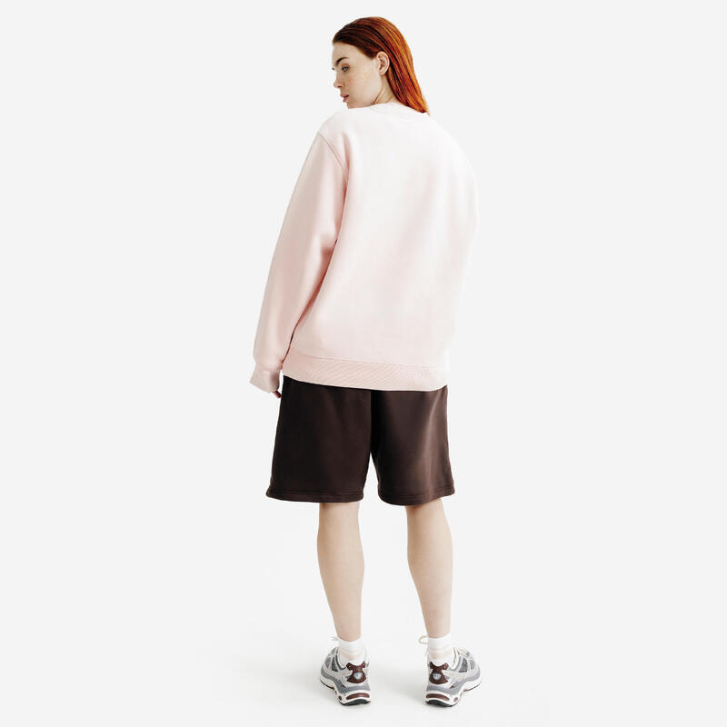 Pantalon scurt sport Elementals unisex maro