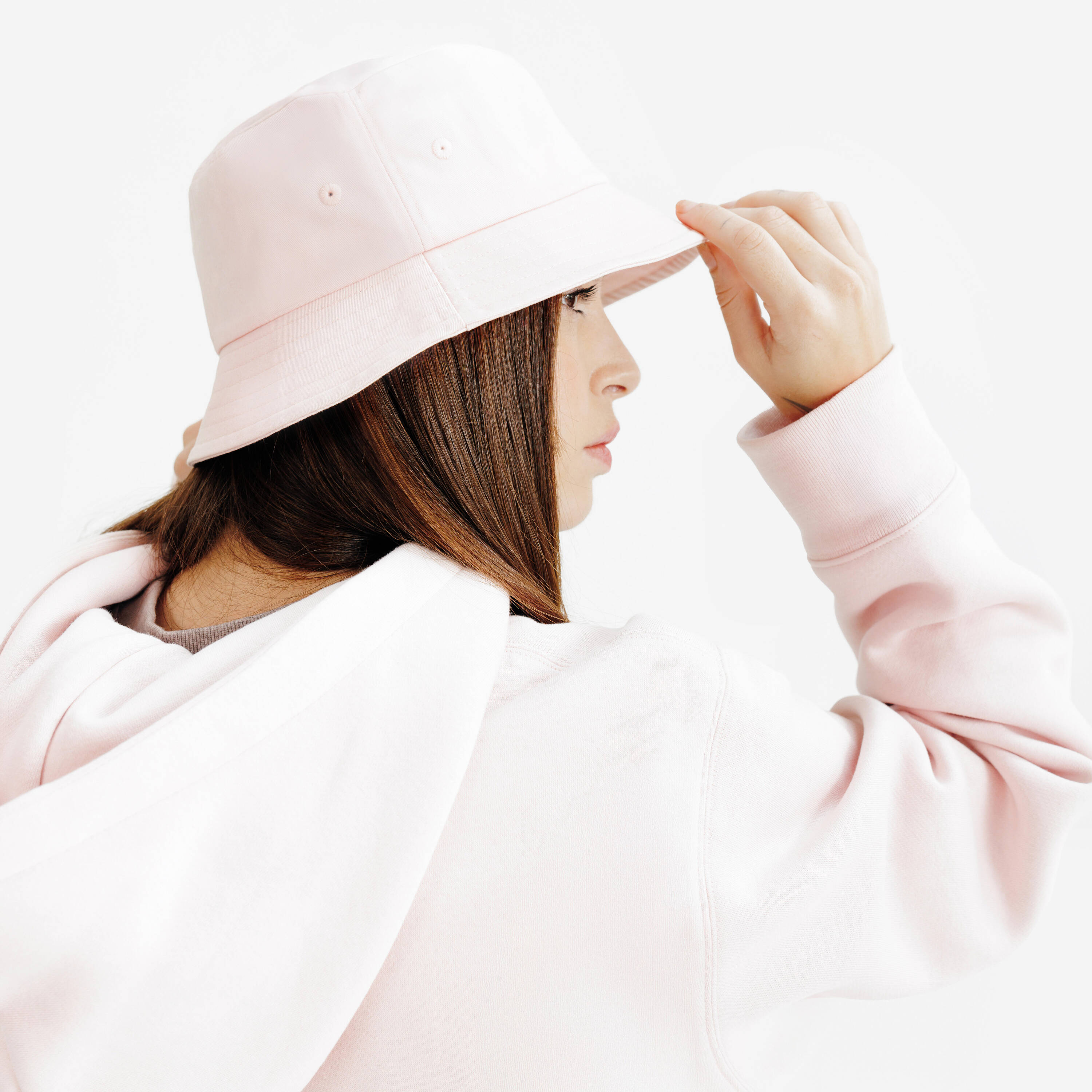 Fisherman's Cotton Sun Hat - Quartz Pink -  3