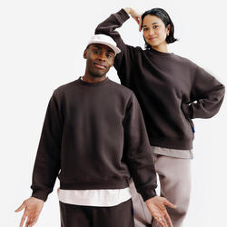 Sweat col rond mixte, Elementals, noir