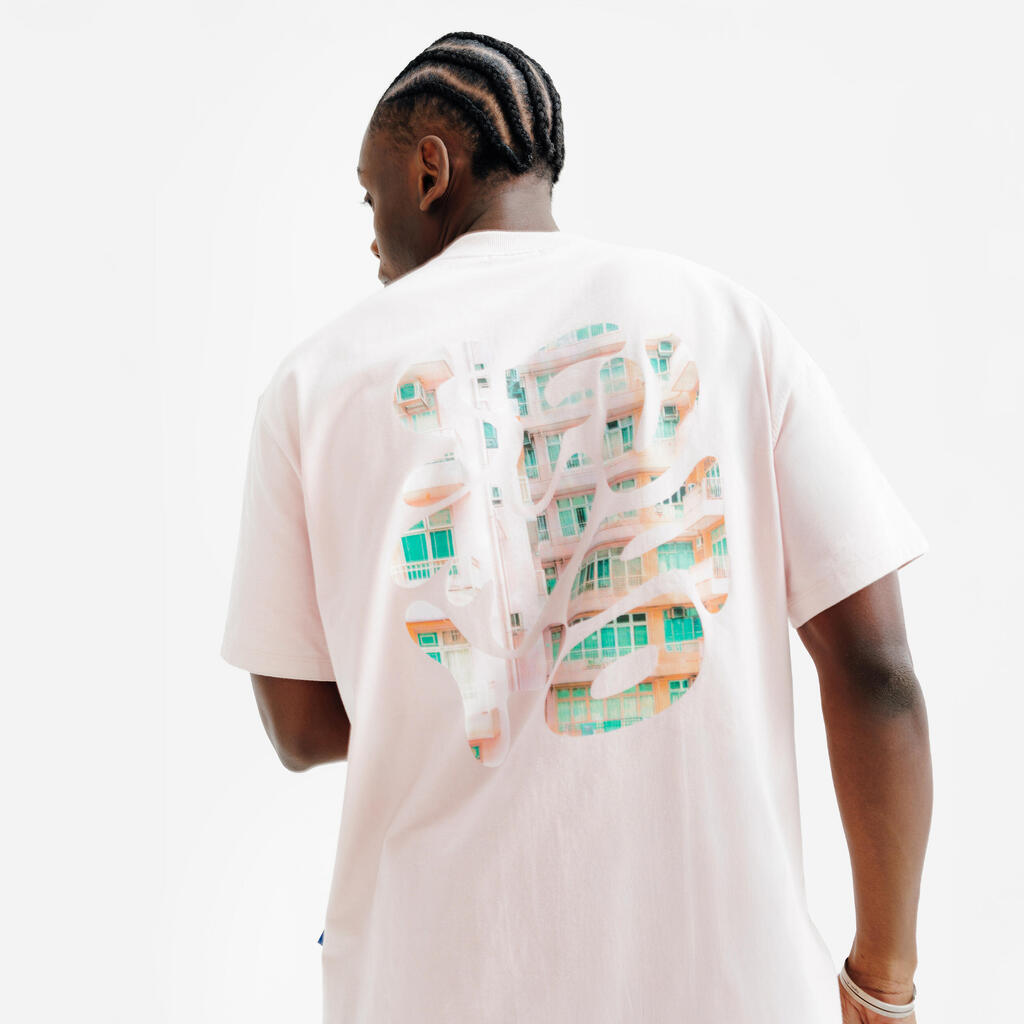 T-shirt graphique mixte, Elementals, noir