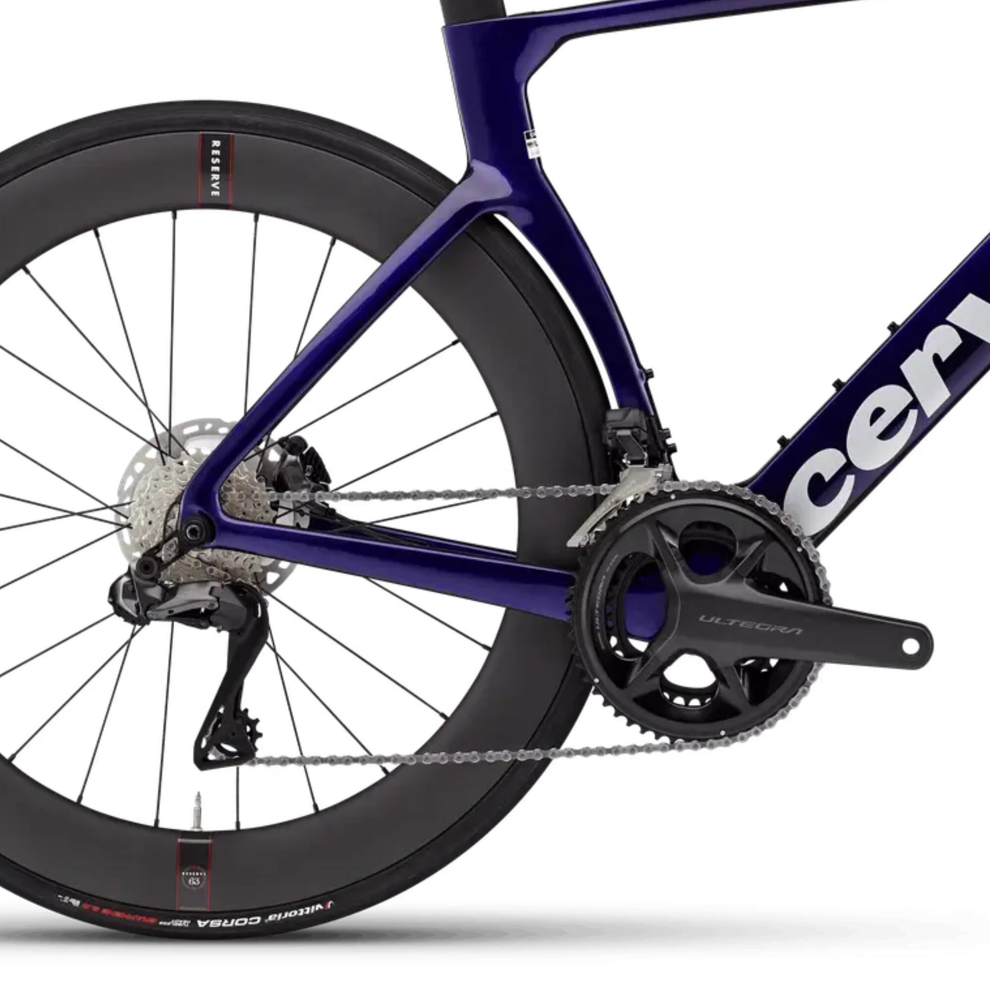 Bicicleta carretera carbono Cervélo S5 Ultegra DI2 Sapphire Ice