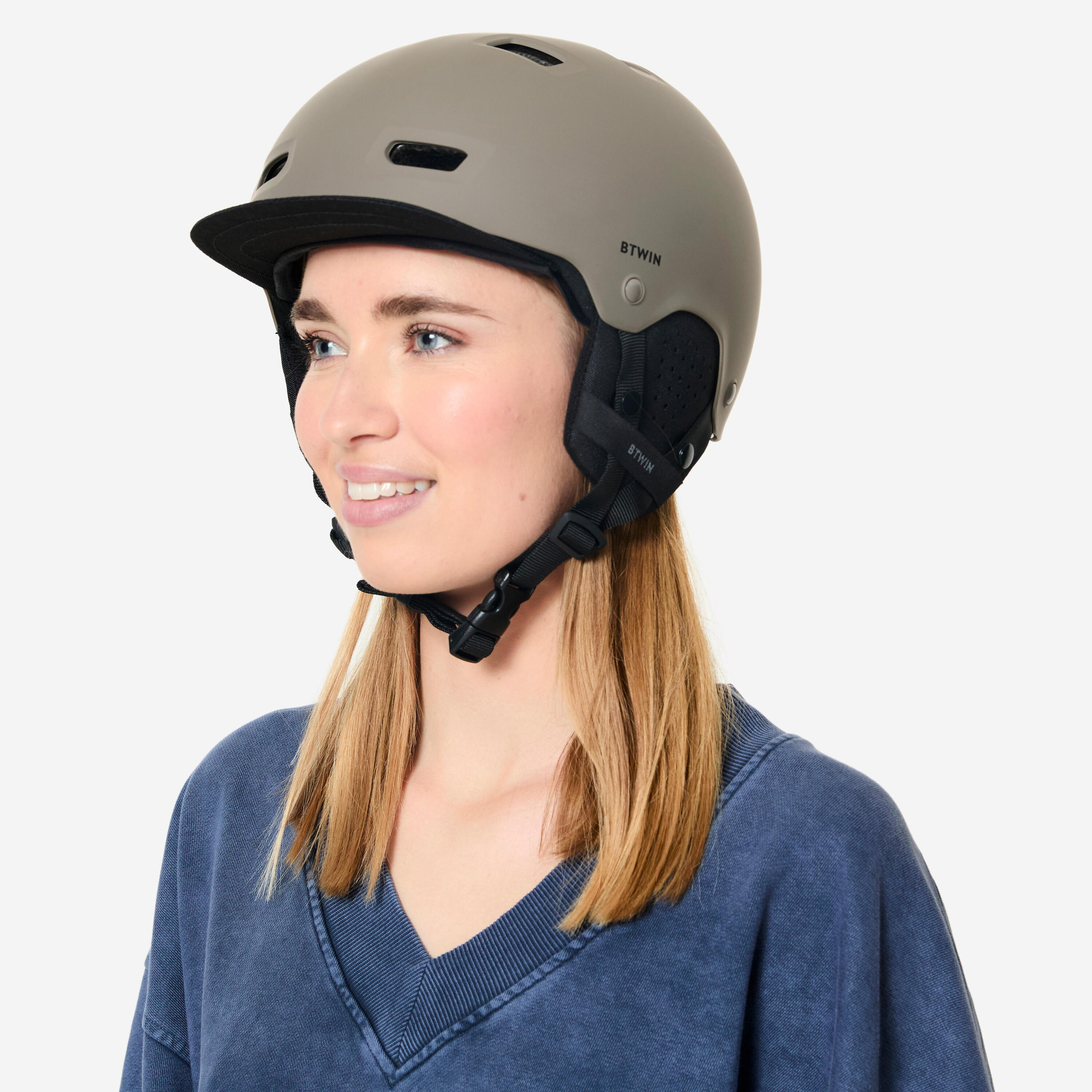 Casque de vélo de ville bol, 500 3/6