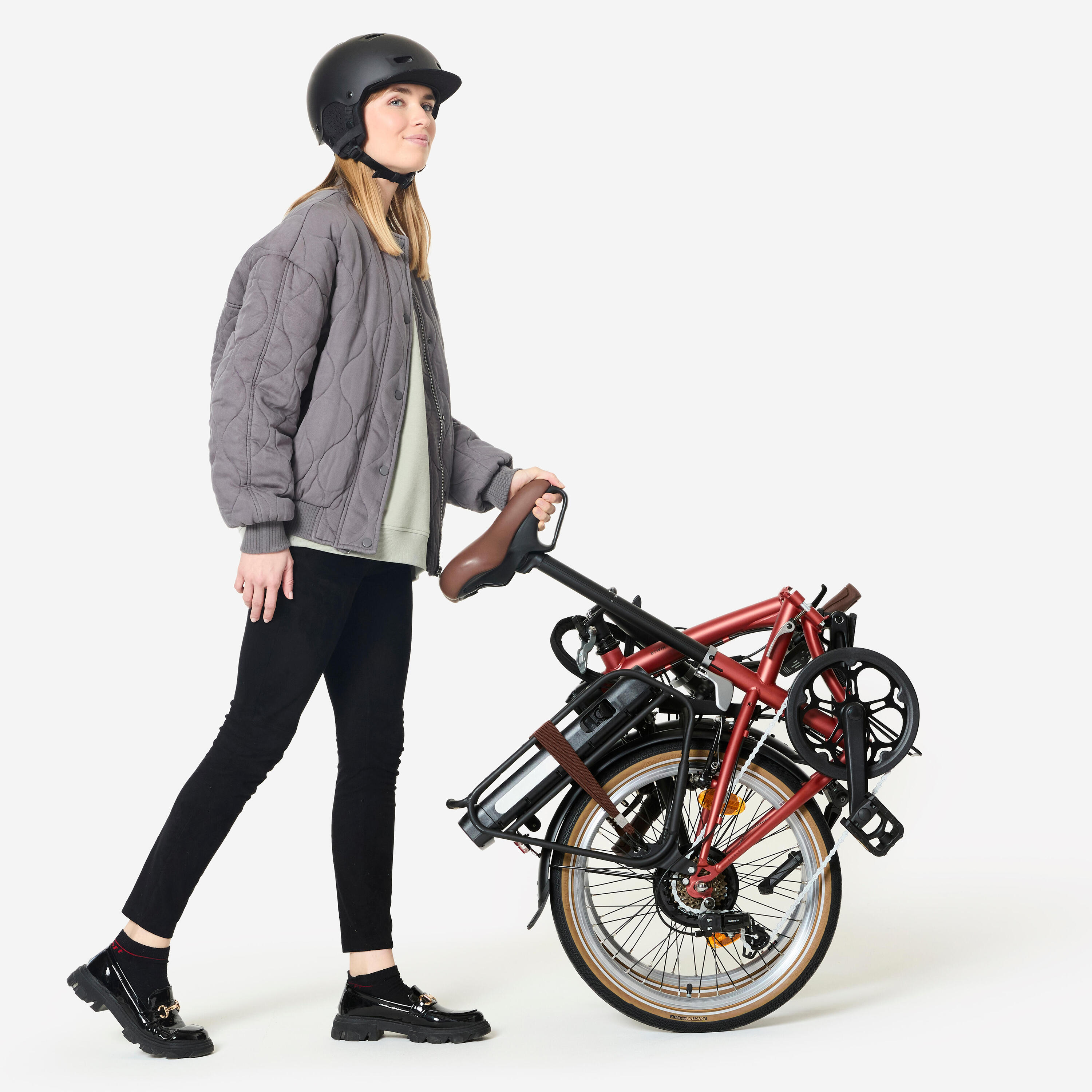 Elektrische vouwfiets E-Fold 500 rood 11/15