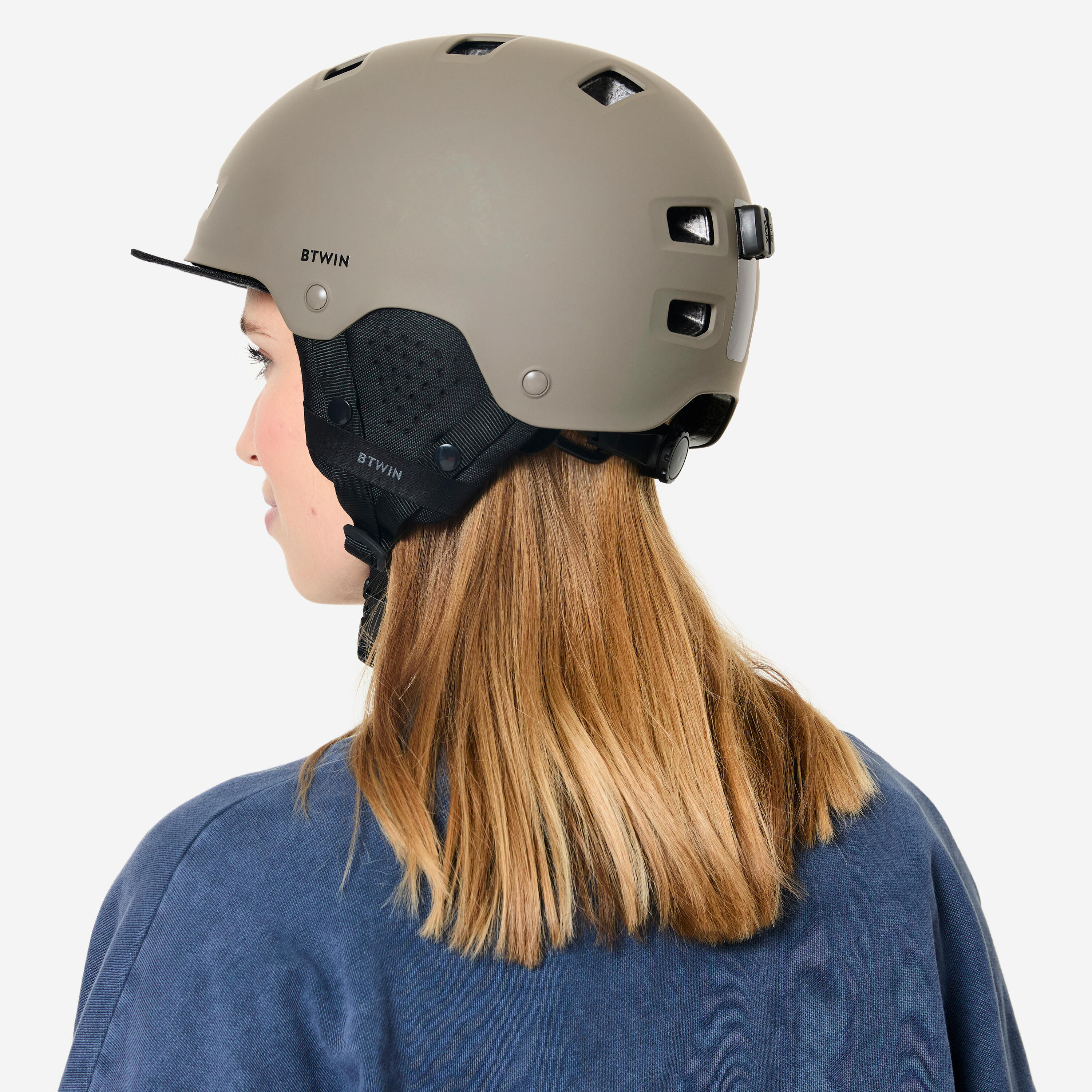 Casque de vélo de ville bol, 500 4/6