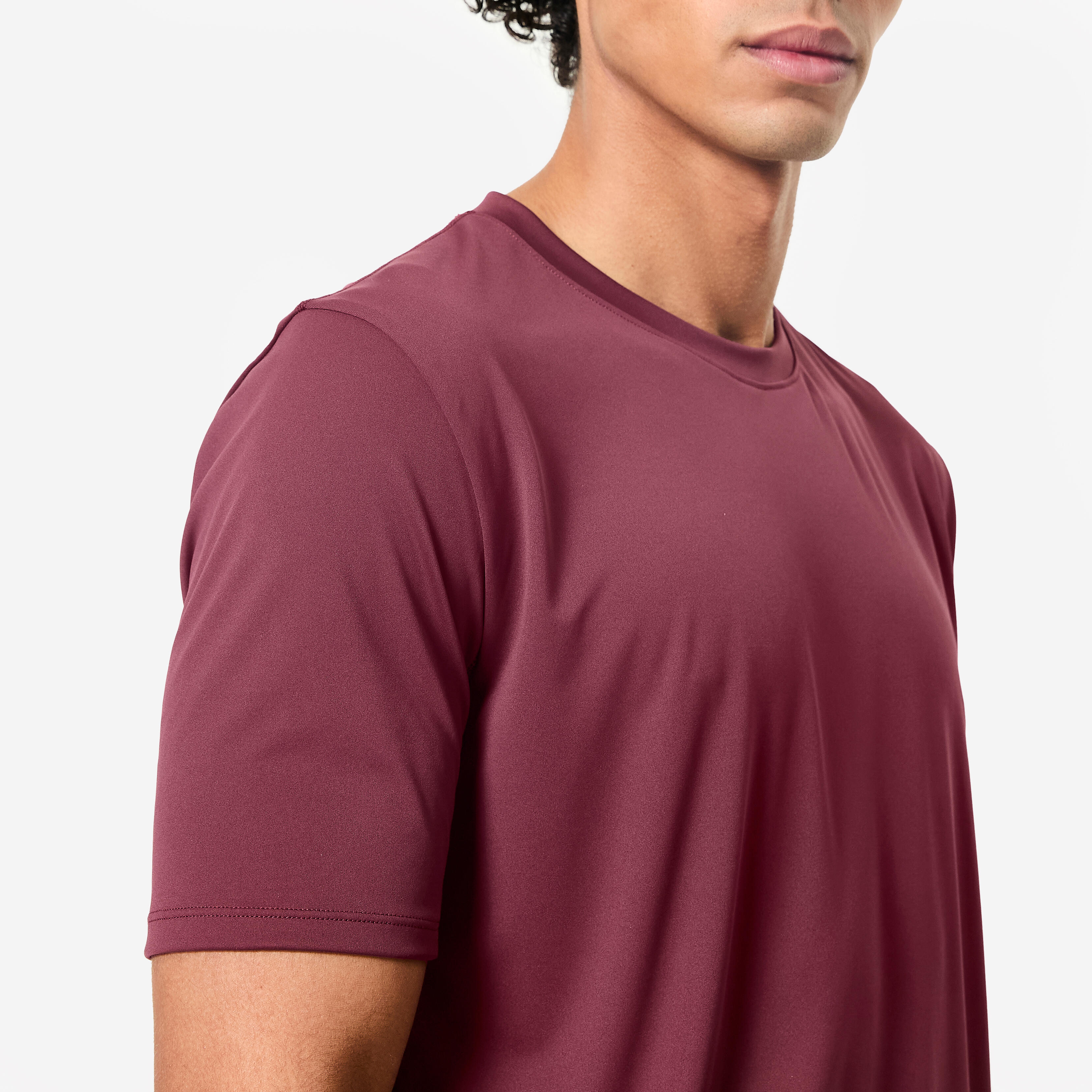 T-shirt à manches courtes respirant col rond homme - DOMYOS