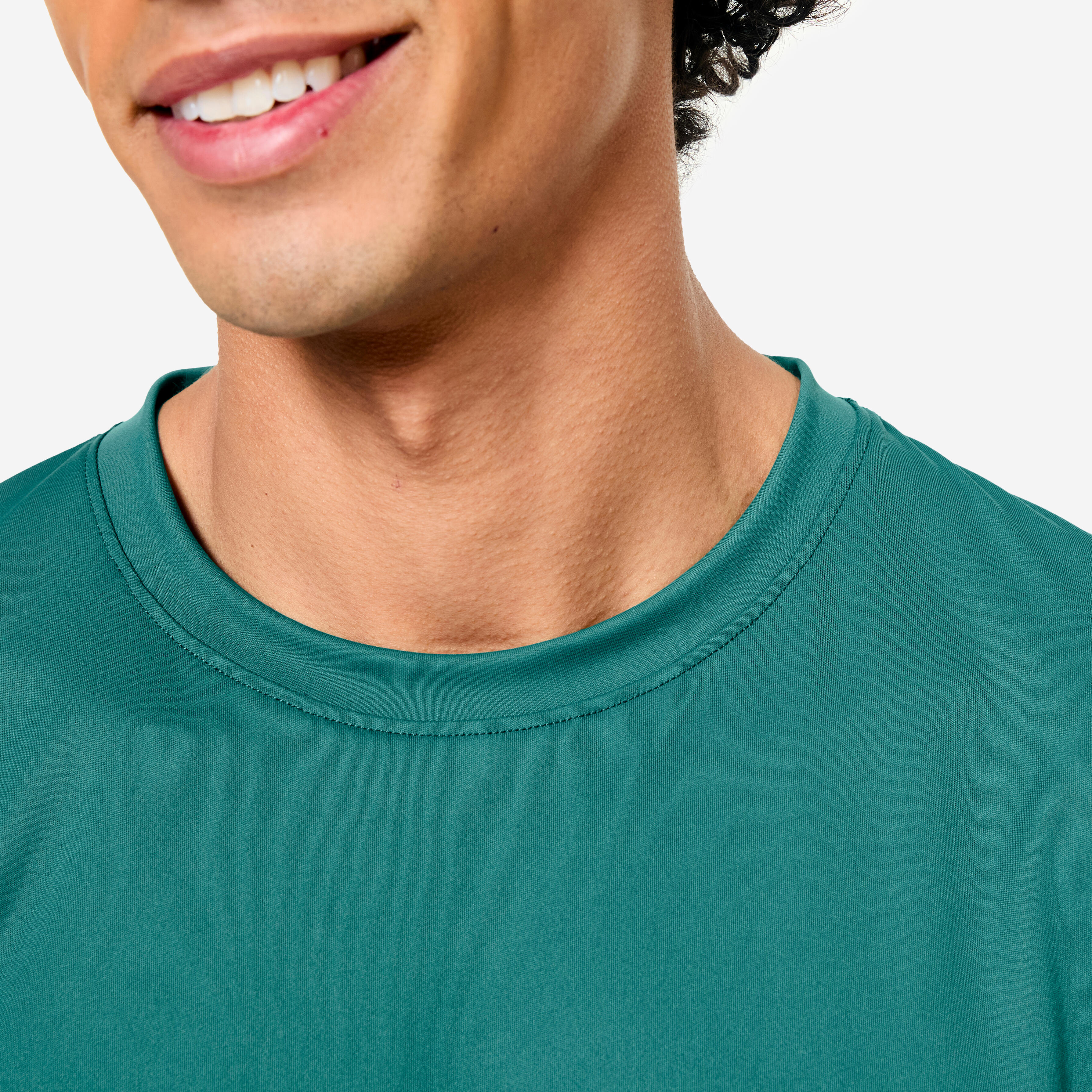 Men's Short-Sleeved Crew Neck Breathable Sport T-Shirt - DOMYOS