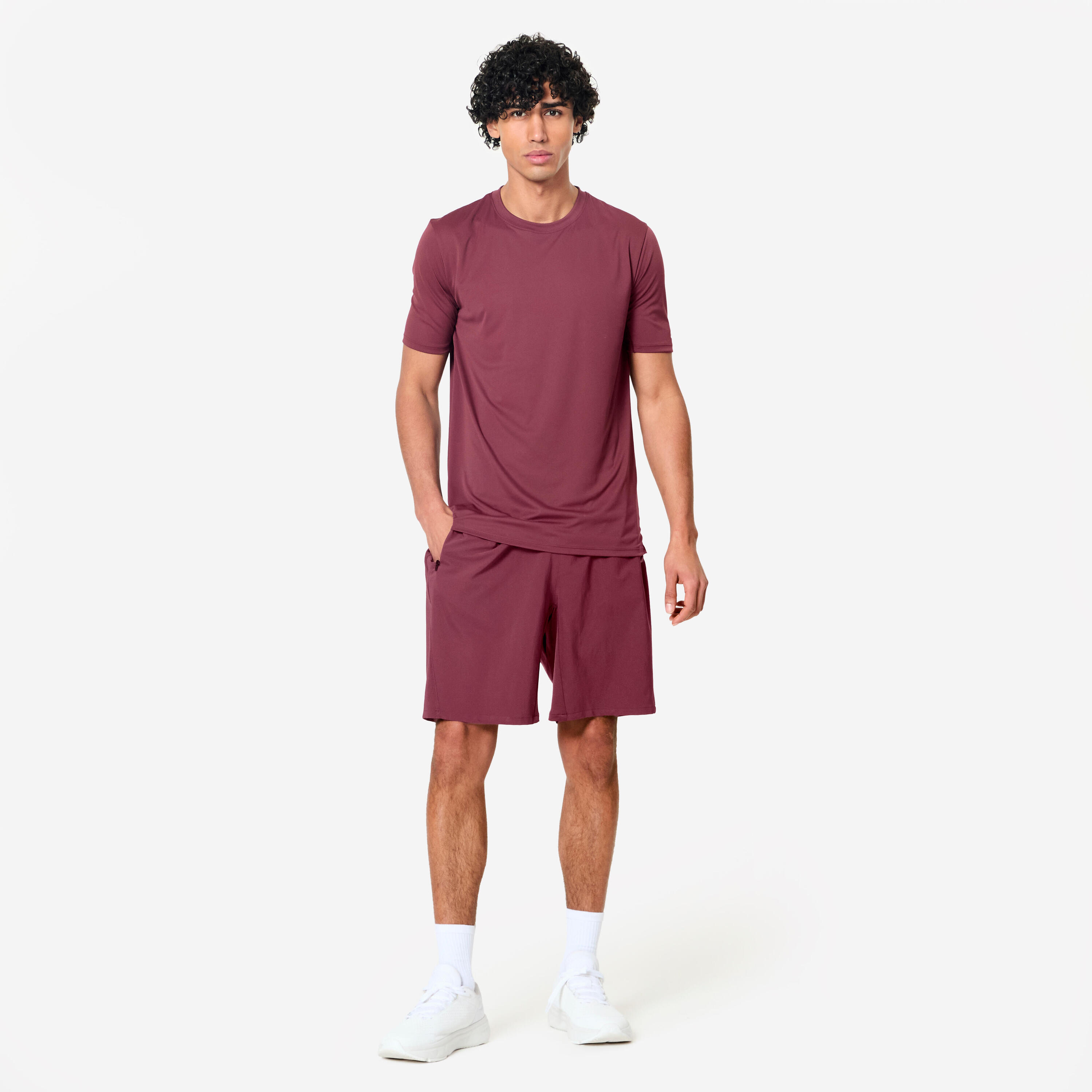 T-shirt d’entraînement respirant à col rond homme 2/7