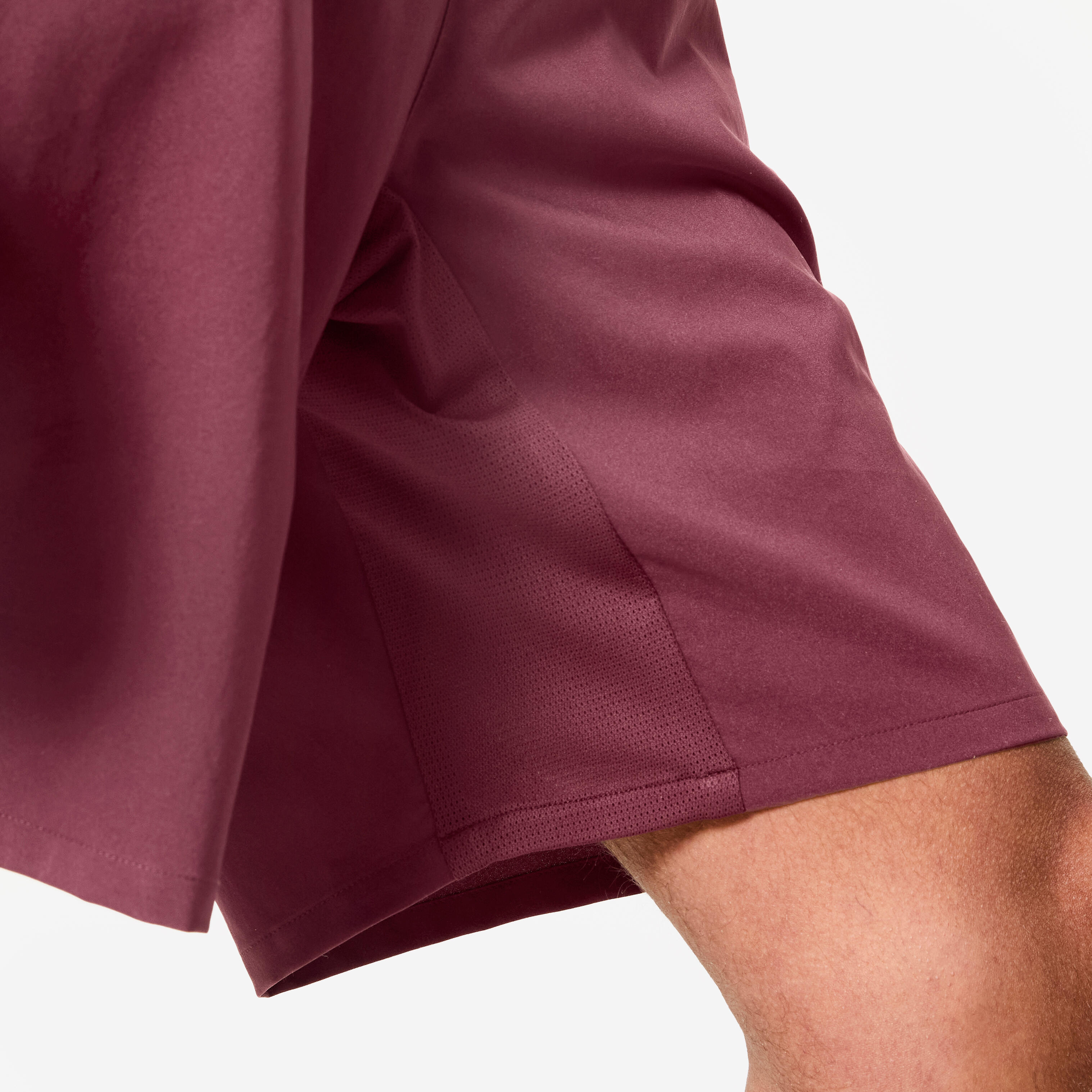 Men's Breathable Fitness Shorts with Zip Pockets, 120 - DOMYOS