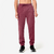 Pantalon jogging chaud homme, violet bordeaux
