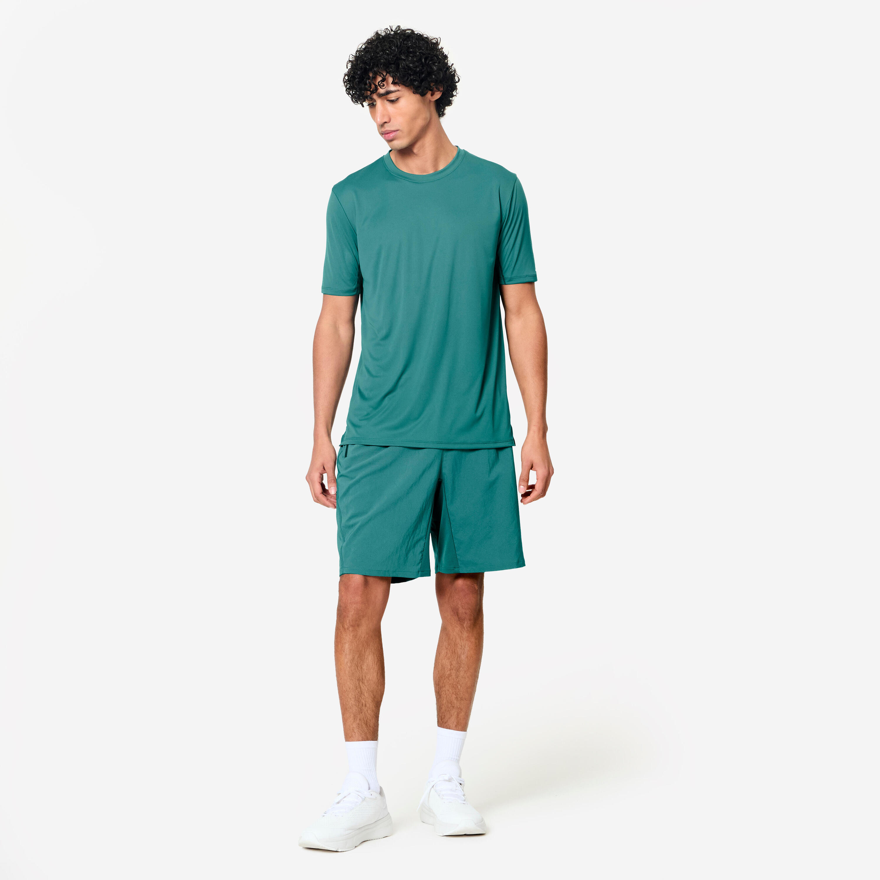 T-shirt d’entraînement respirant à col rond homme 2/7