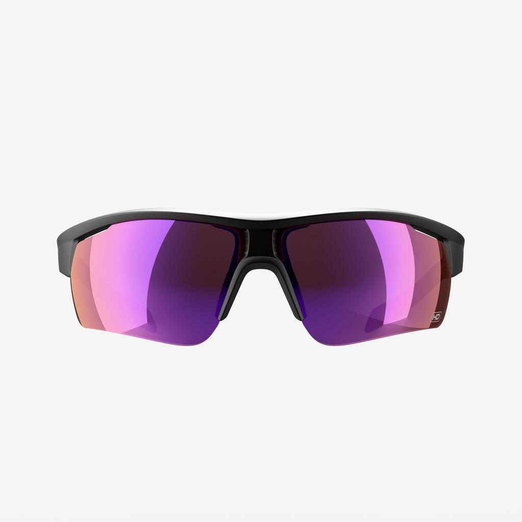 משקפי שמש לרכיבה דגם Roadr 500 High Definition למבוגרים קטגוריה 3 - שחור