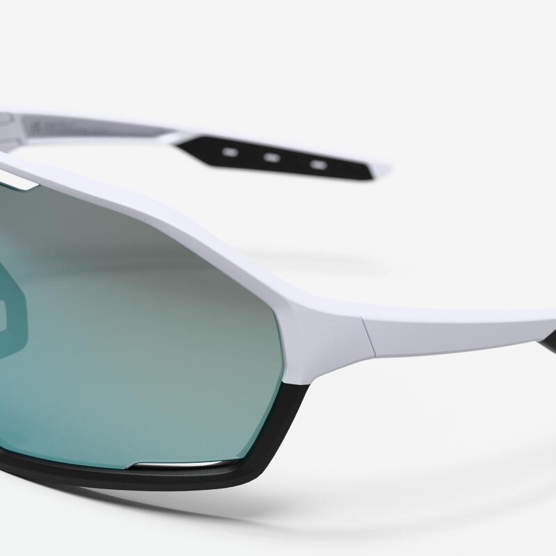 Lunettes de vélo adulte PERF 500 catégorie 3 BLANC