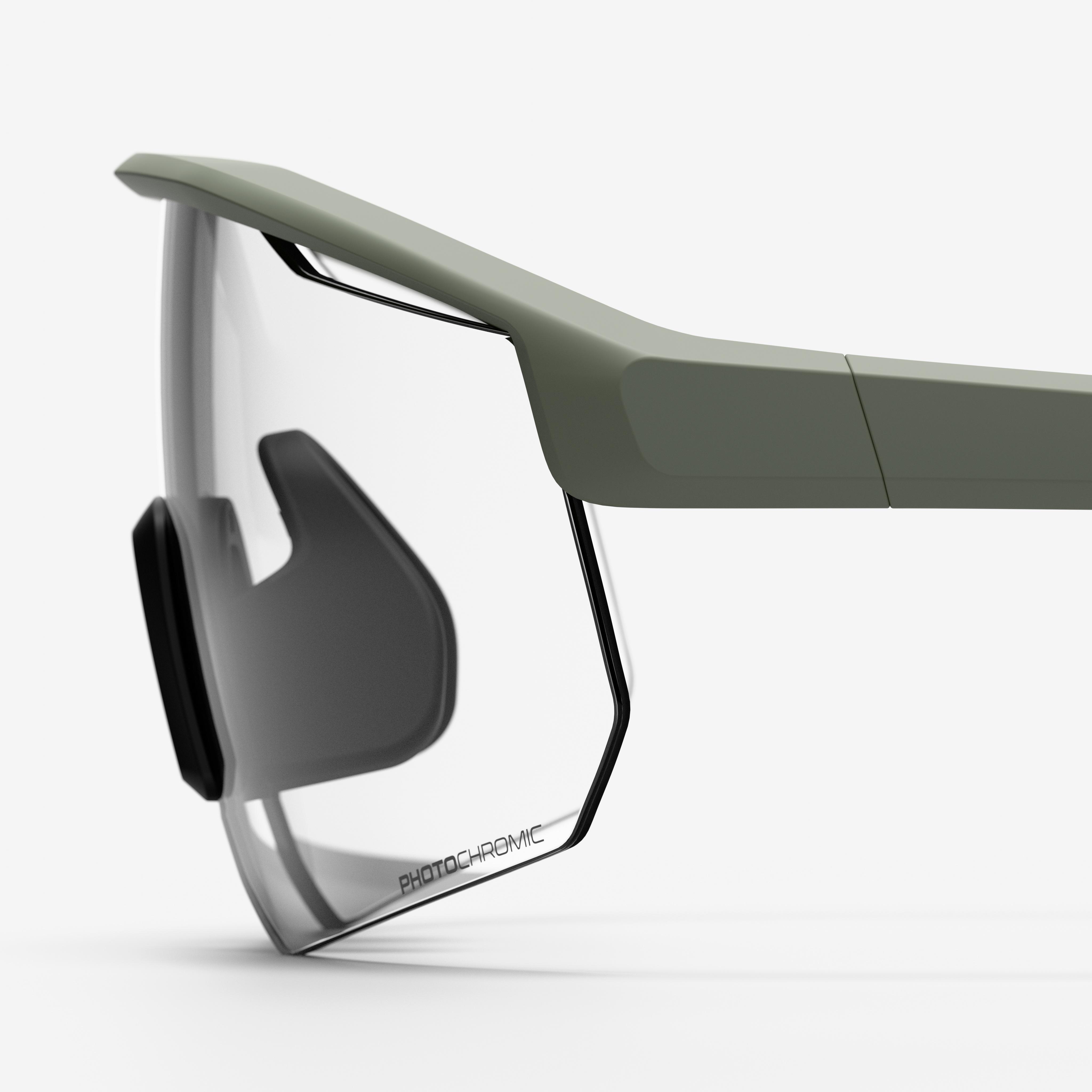 Photochromatic Cycling Glasses - RoadR 500 Grey - DECATHLON