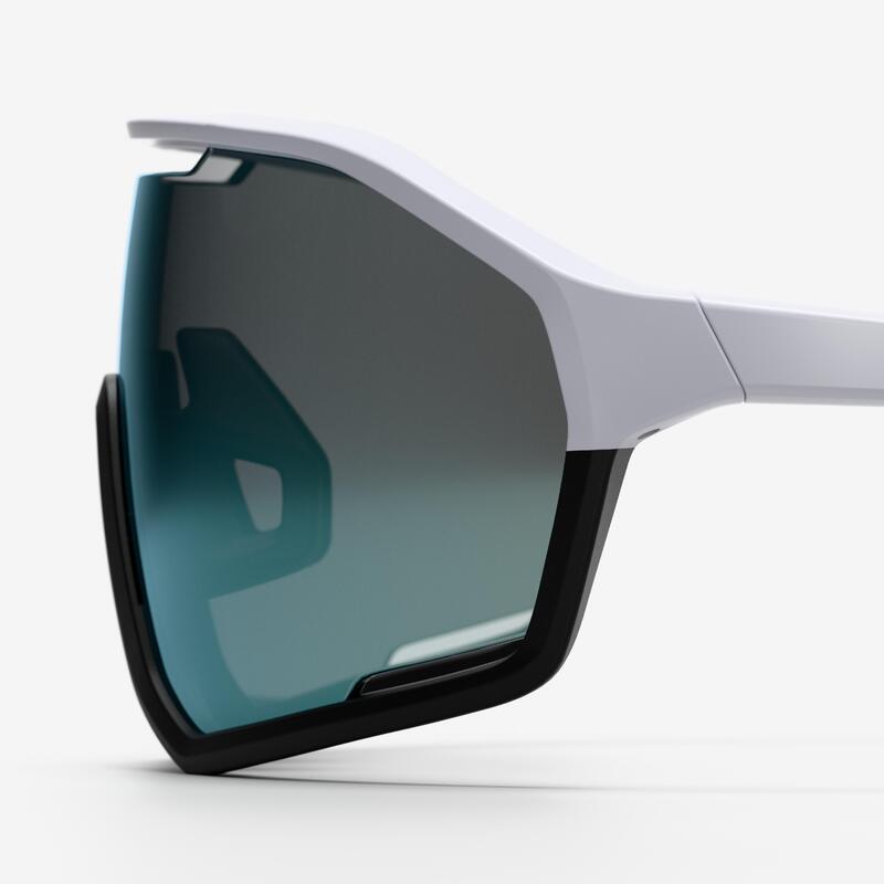 Lunettes de vélo adulte PERF 500 catégorie 3 BLANC