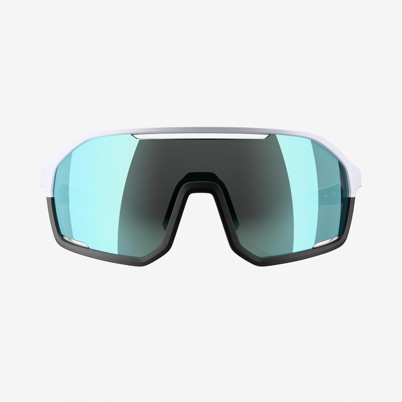 Lunettes de vélo adulte PERF 500 catégorie 3 BLANC