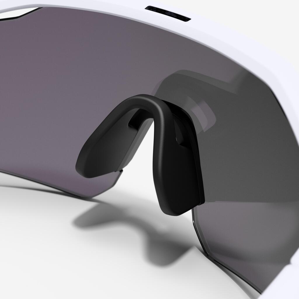 Lunettes de vélo adulte PERF 500 LIGHT catégorie 3 BLANCHE
