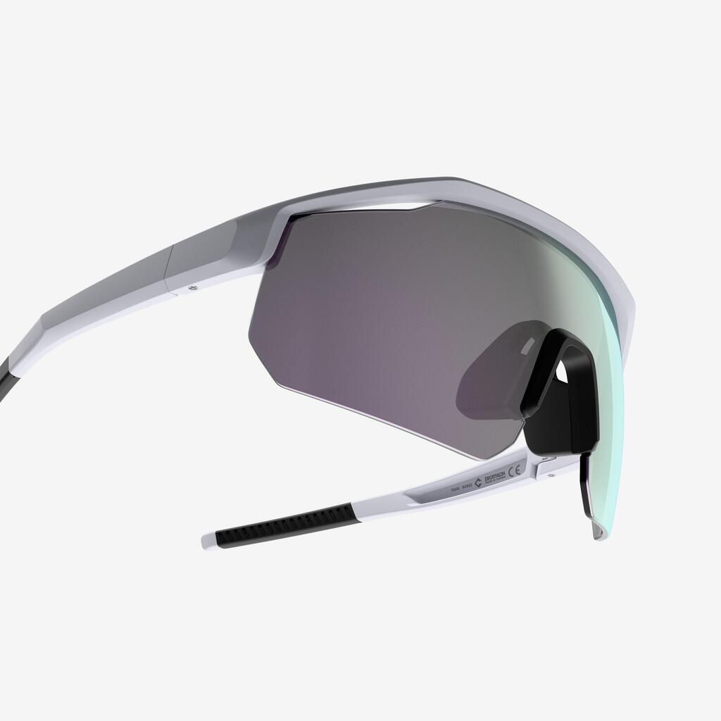 Lunettes de vélo adulte PERF 500 LIGHT catégorie 3 BLANCHE