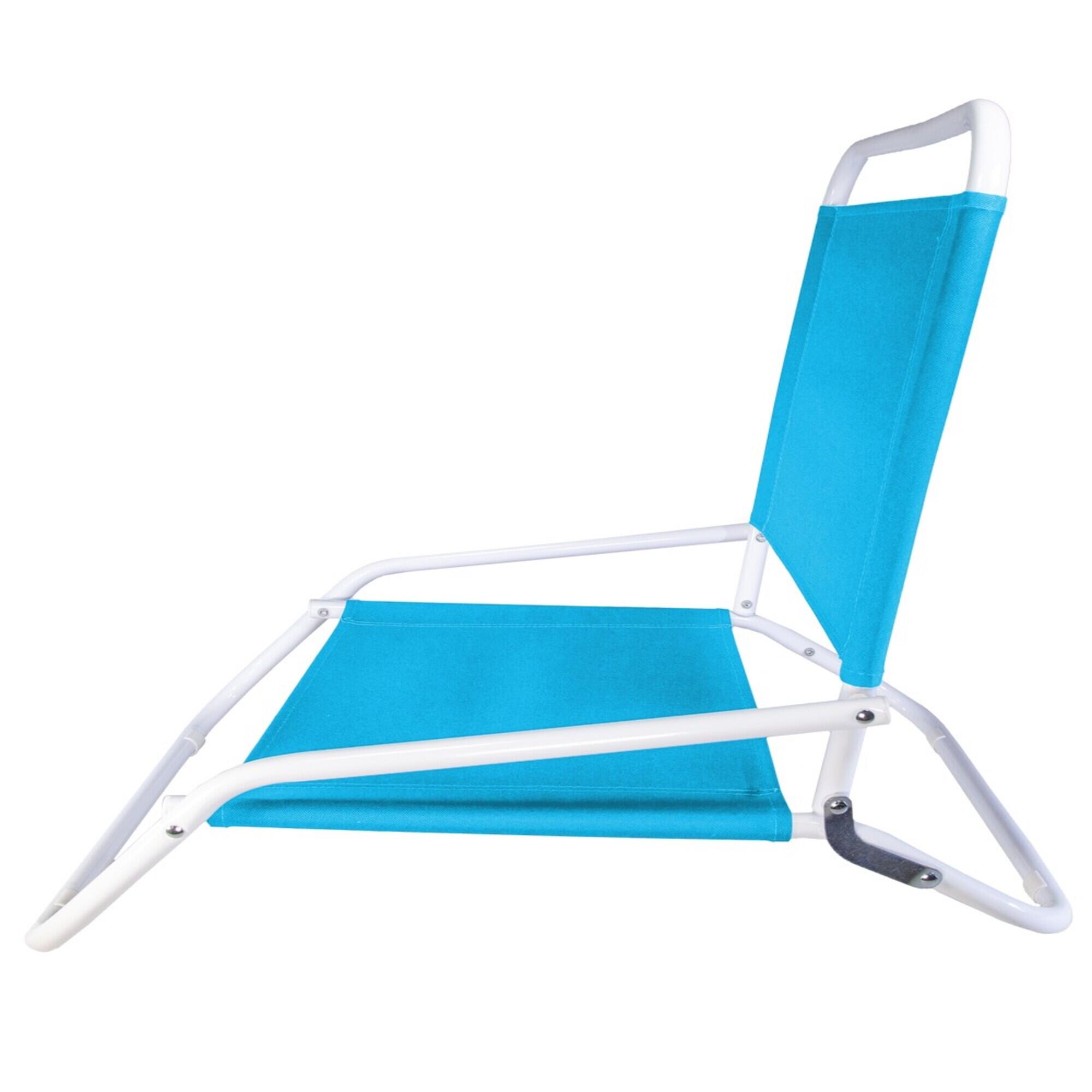 Sedia mare compatta, pieghevole e leggera 66x54x10 cm 2/11