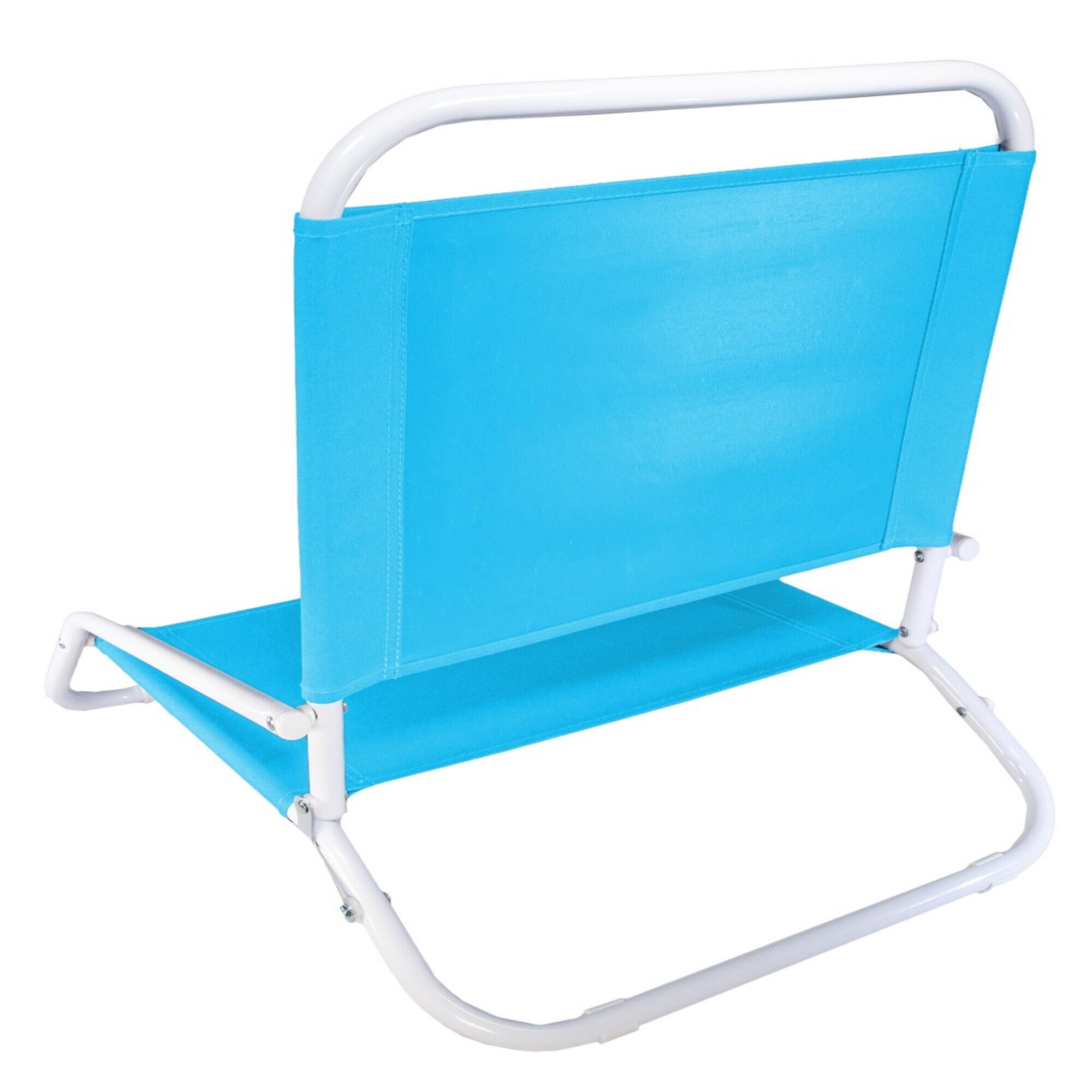 Sedia mare compatta, pieghevole e leggera 66x54x10 cm 4/11