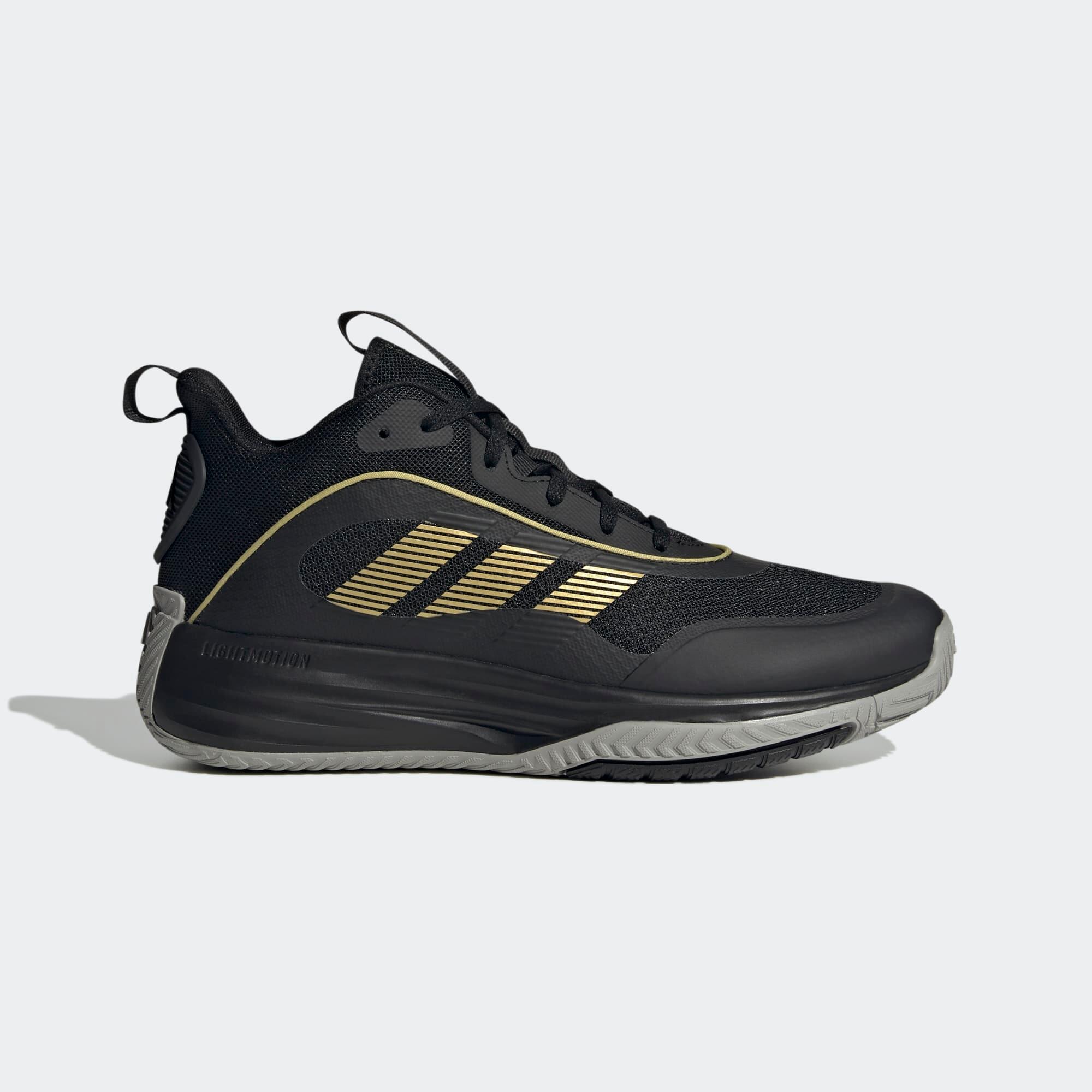 ADIDAS Scarpe basket adulto ADIDAS OWN THE GAME 3.0 nero-oro