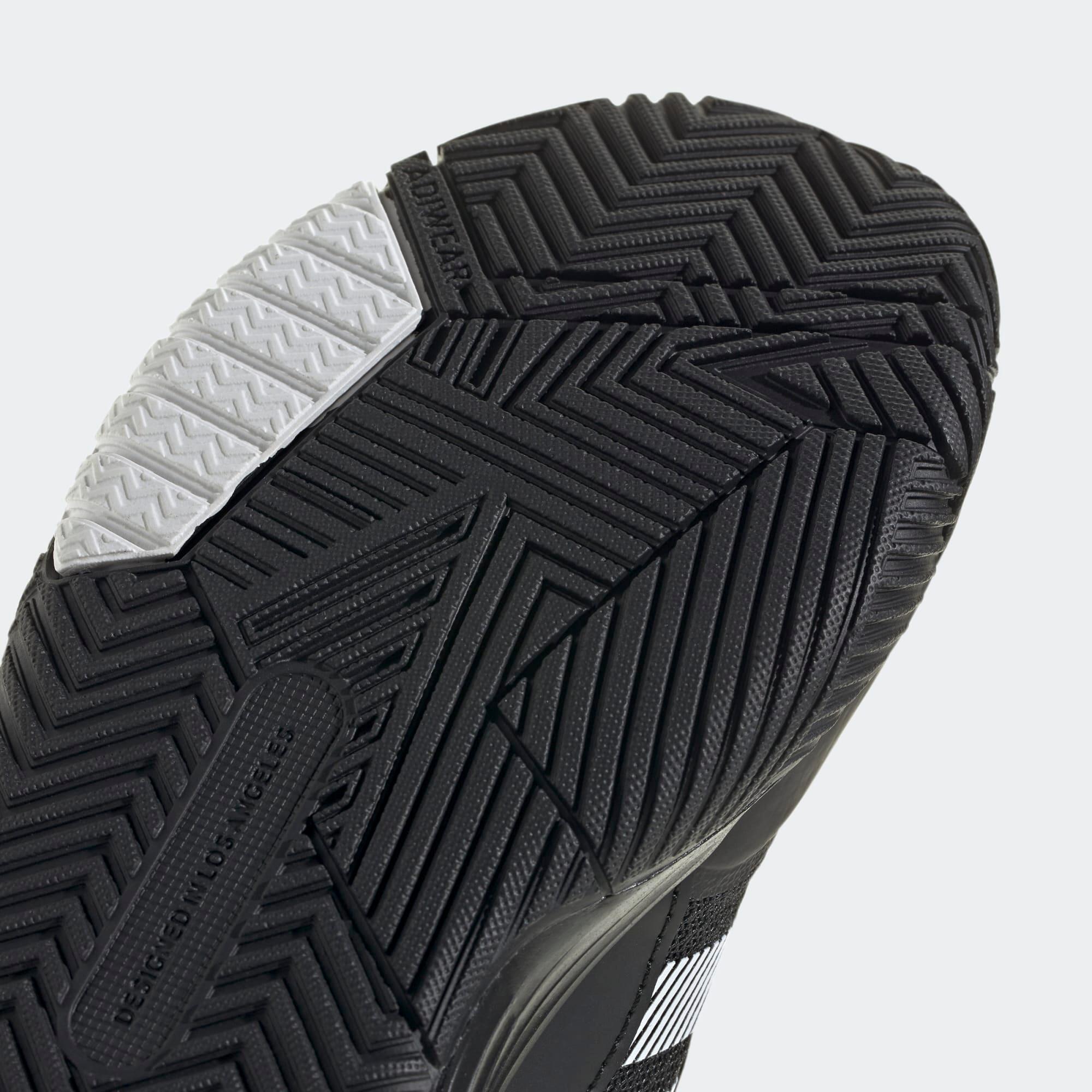 Zapatillas de baloncesto Niño - adidas Own The Game 3.0 negro 5/8