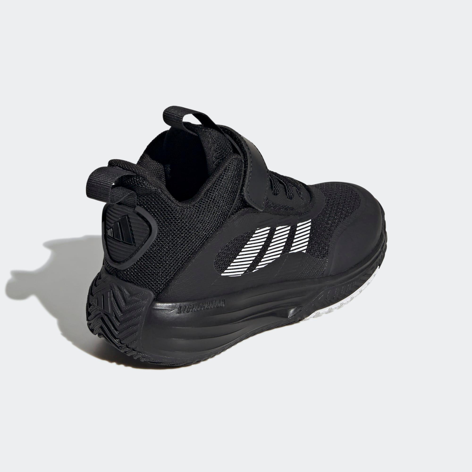 Zapatillas de baloncesto Niño - adidas Own The Game 3.0 negro 7/8