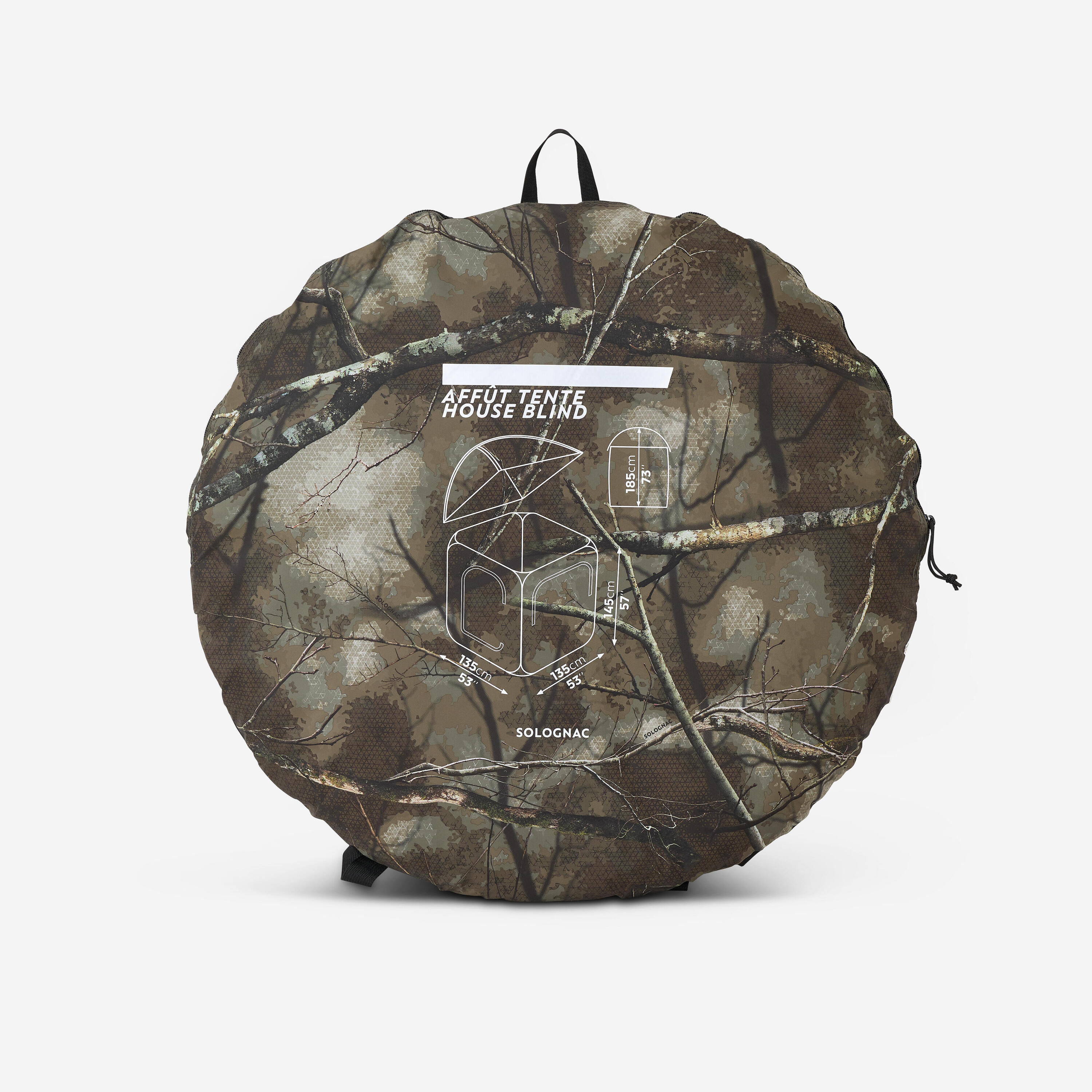 Affût tente chasse camouflage treemetic 5/9