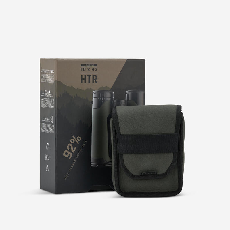 Binoclu impermeabil HTR 10x42 kaki 